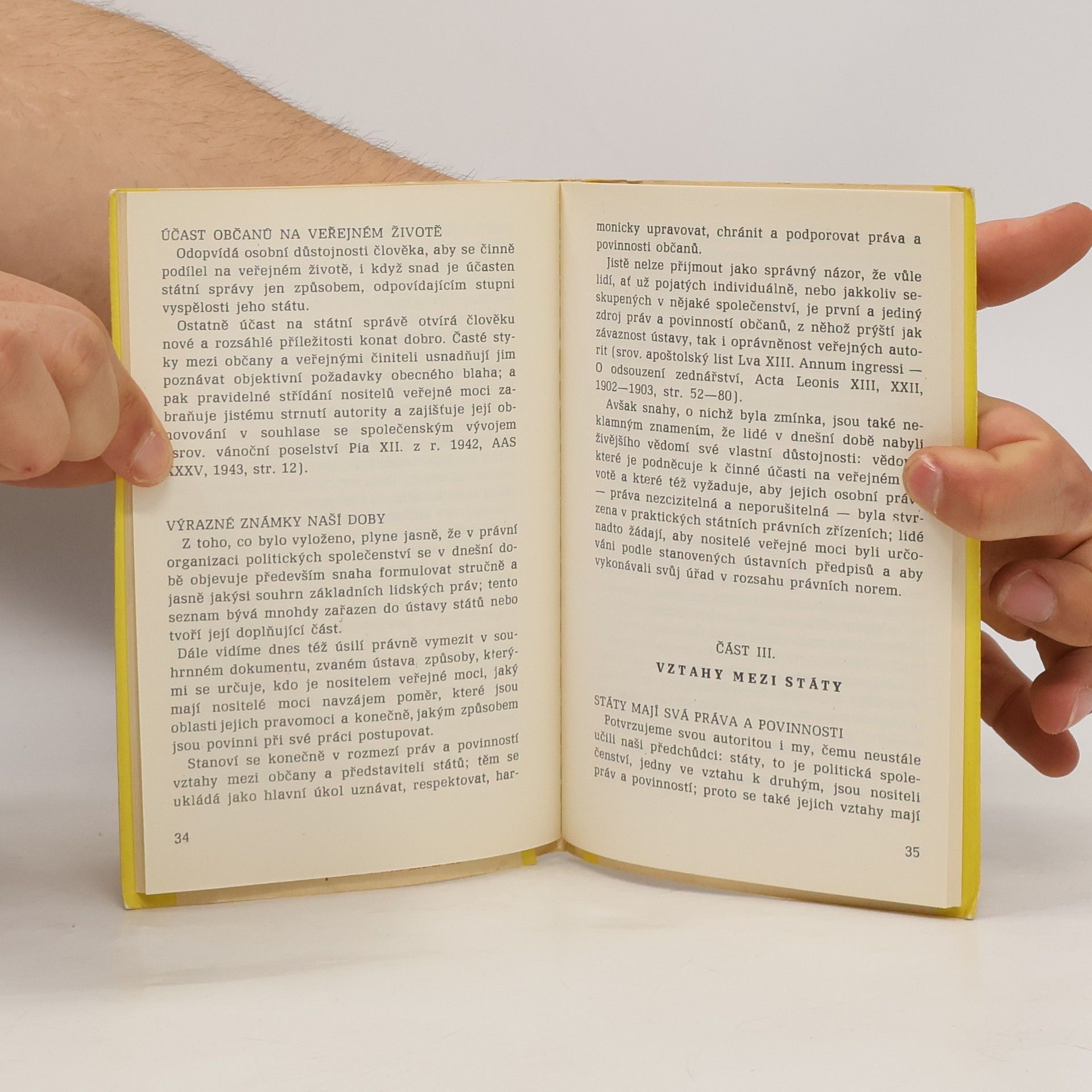 papež Jan XXIII. Pacem in terris. Mír na zemi
