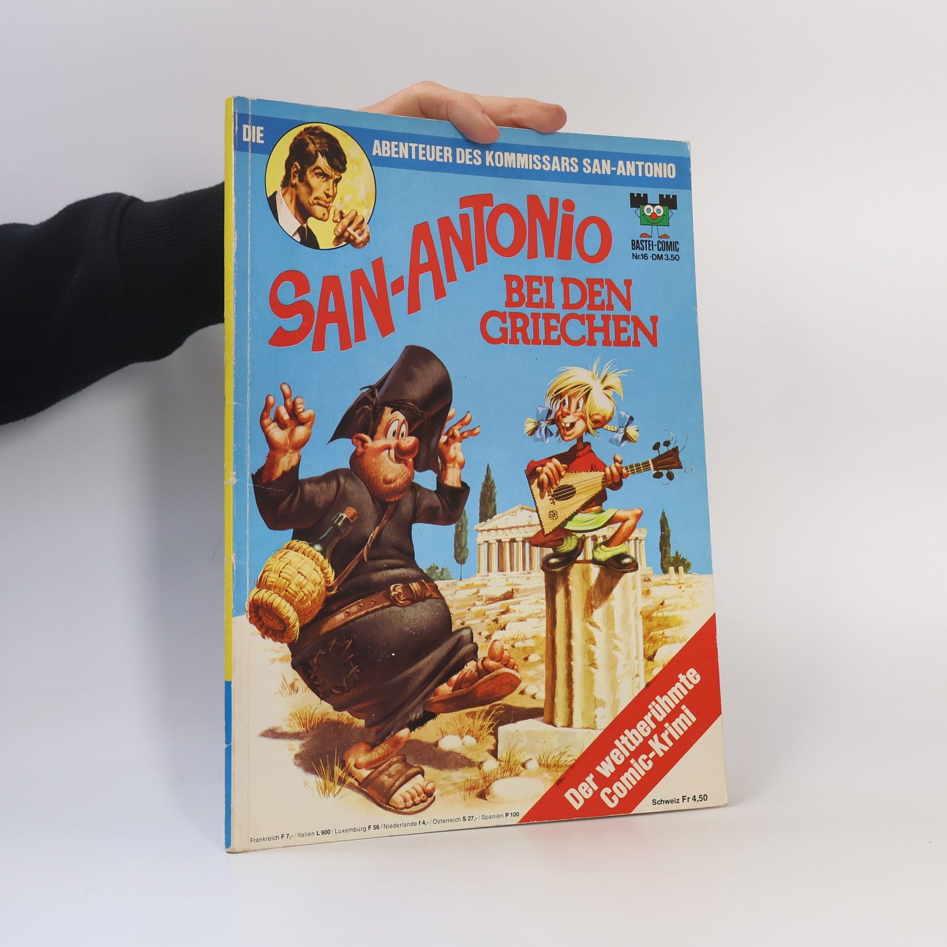 Various authors Die Abenteuer des Kommissars San-Antonio, Band 16: San-Antonio bei den Griechen