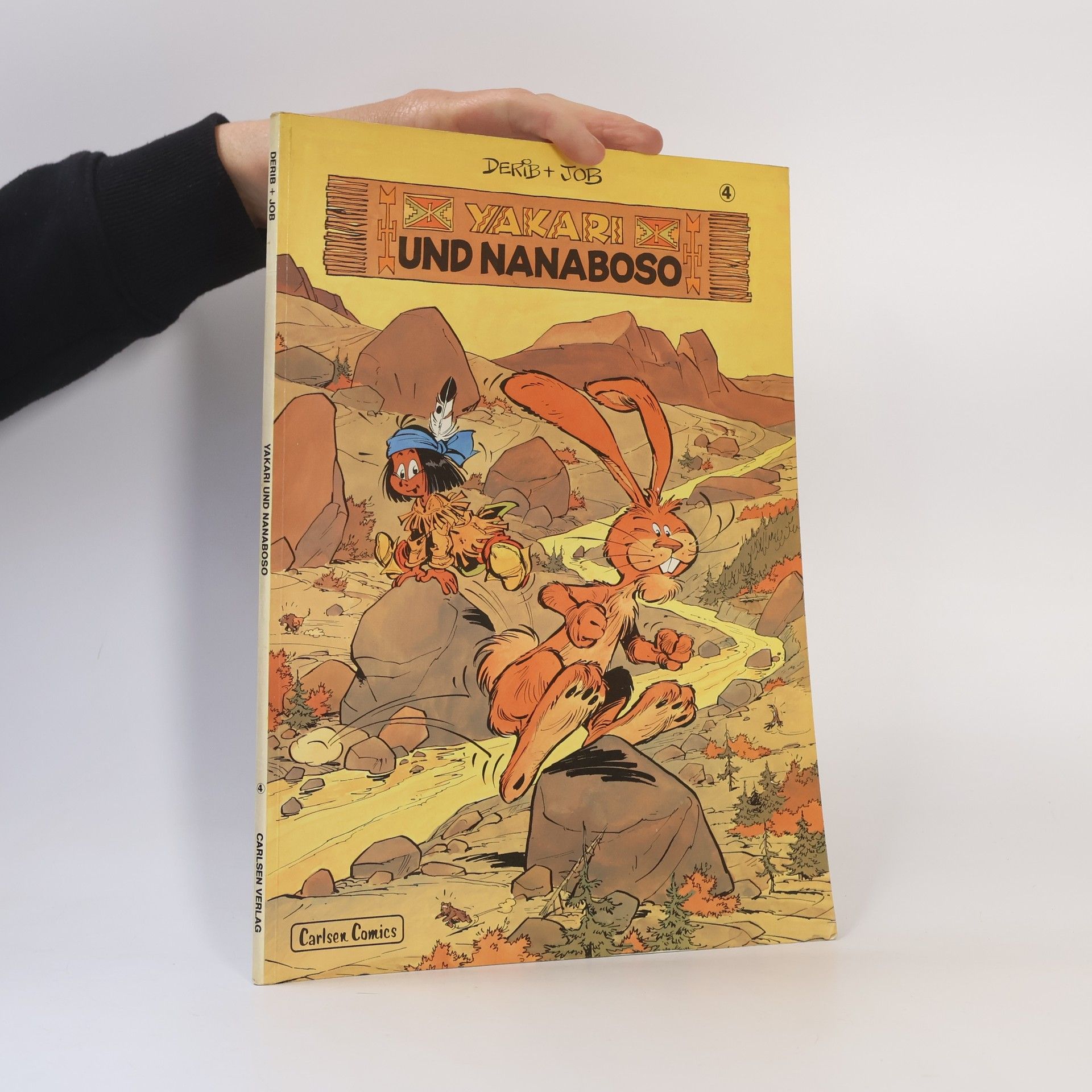 André Jobin Yakari, Band 4: Yakari und Nanaboso