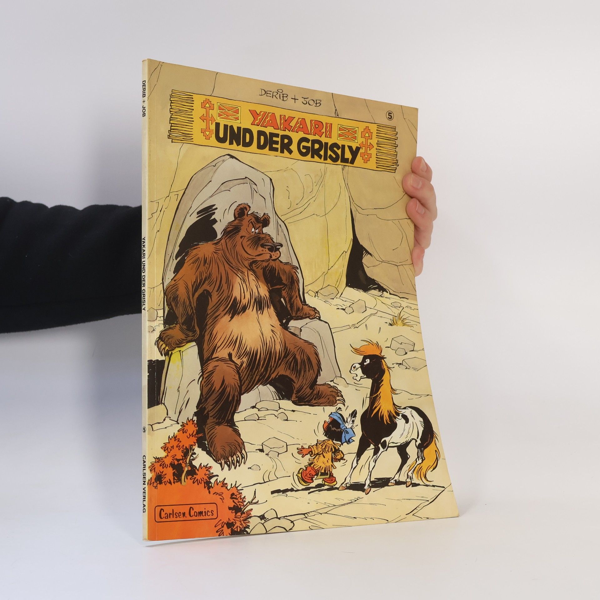 André Jobin Yakari, Band 5: Yakari und der Grisly