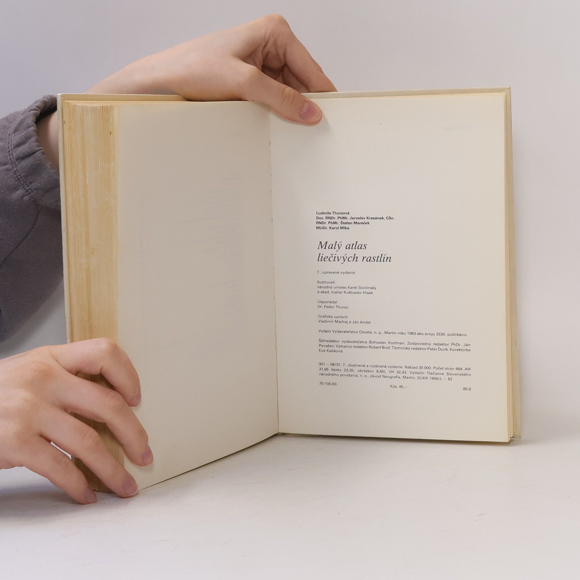 Ludmila Thurzová Malý atlas liečivých rastlín
