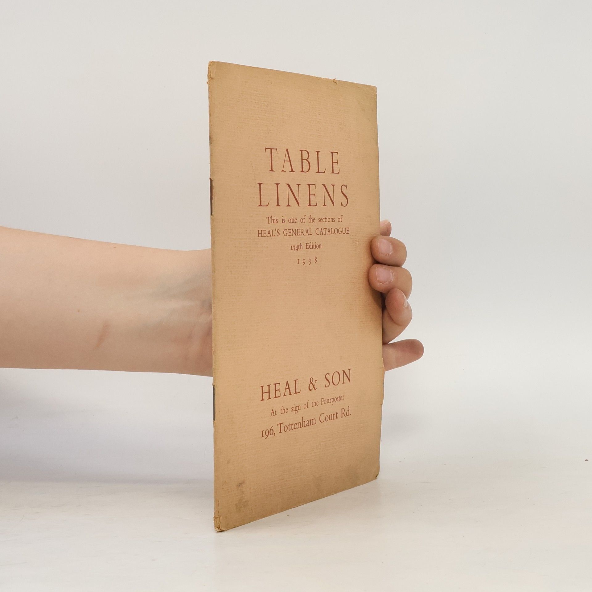 Various authors Table Linens 1938