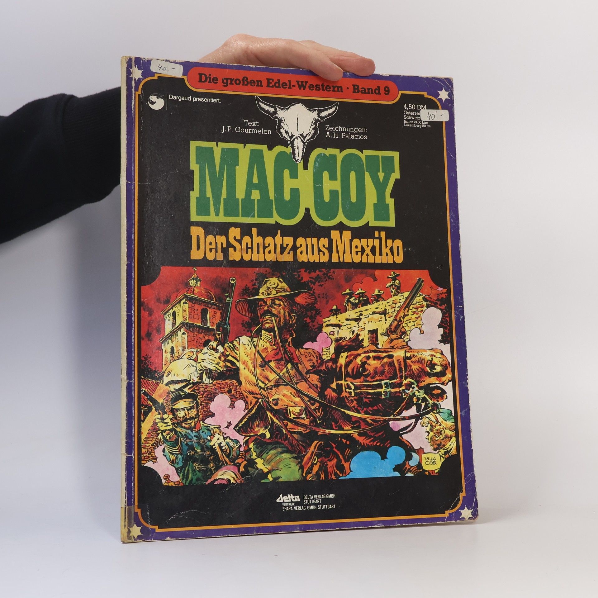 J. P. Gourmelen Die großen Edel-Western, Band 9 – Mac Coy: Der Schatz aus Mexiko