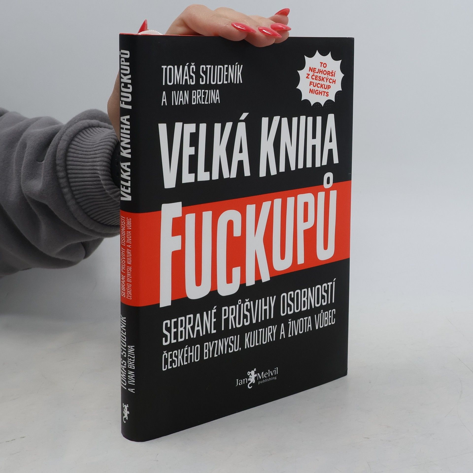 Tomáš Studeník Velká kniha fuckupů