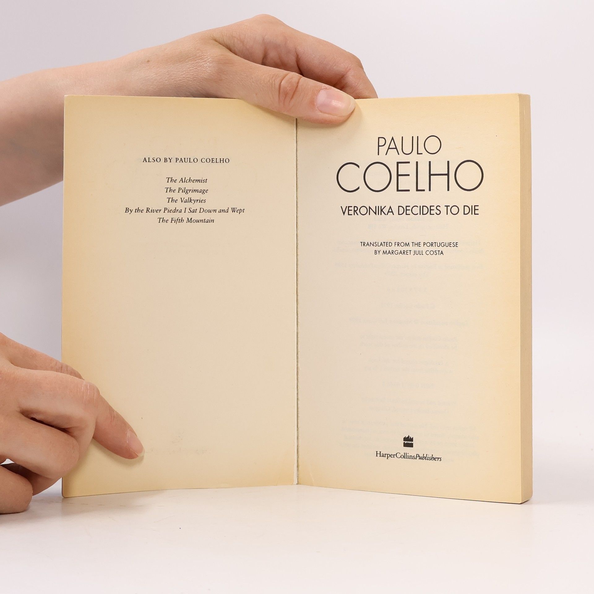 Paulo Coelho Veronika Decides to Die