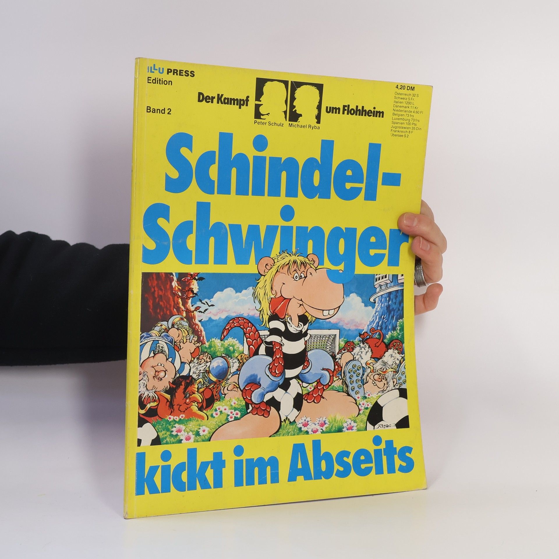 Peter Schulz Schindel-Schwinger 2. Kickt im Abseits