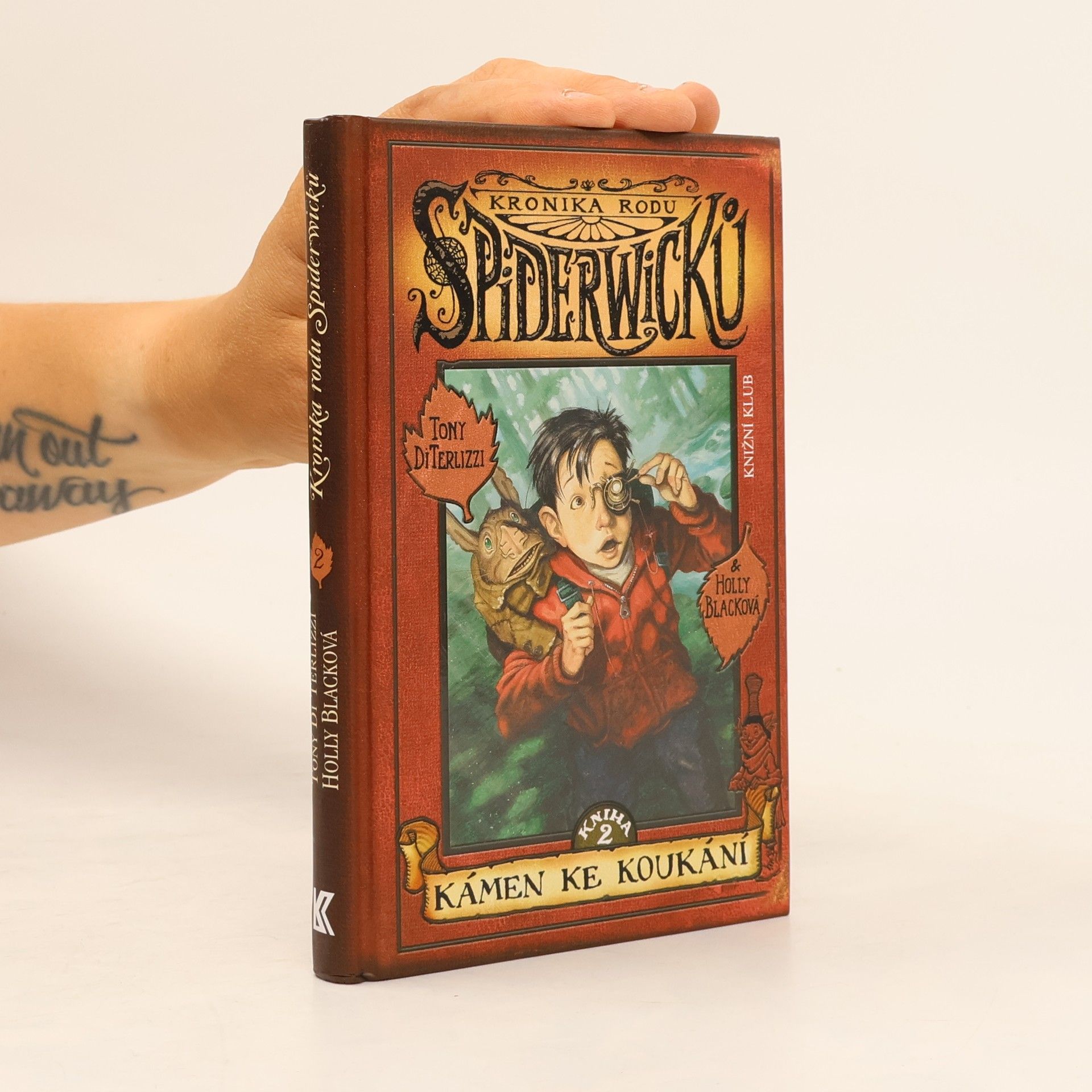 Tony DiTerlizzi Kronika rodu Spiderwicků. Kniha 2, Kámen ke koukání