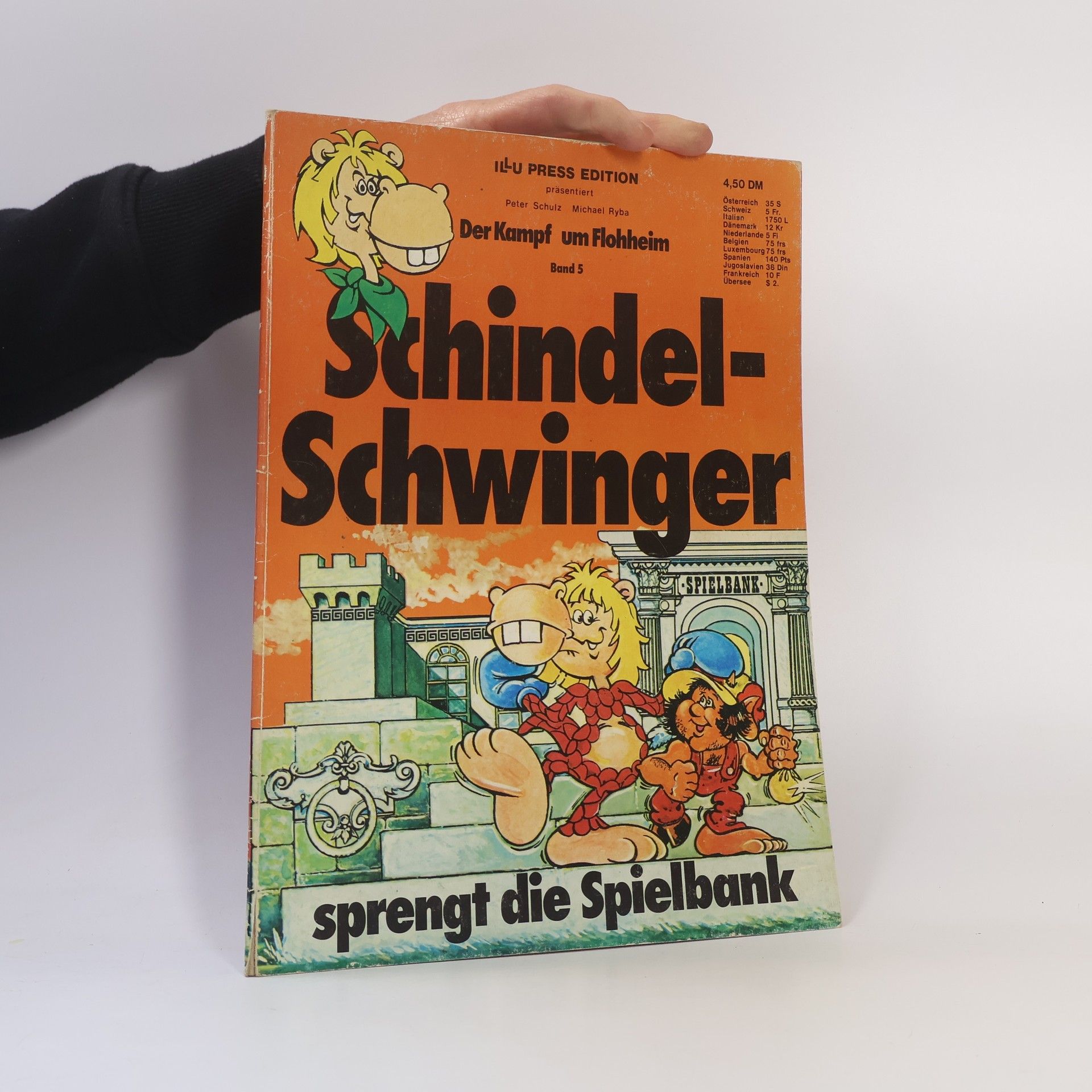Schindel-Schwinger: sprengt die Spielbank (band 5)