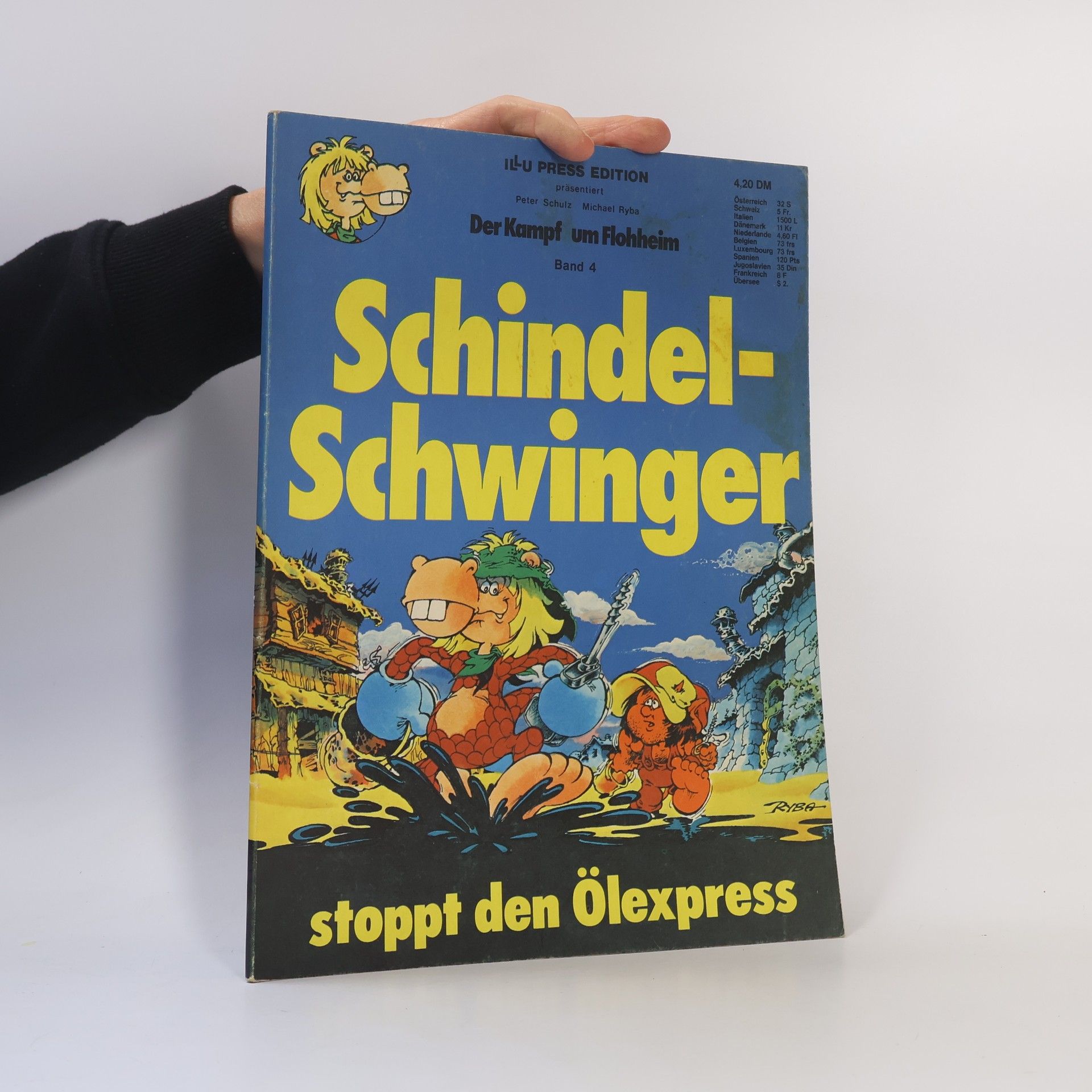 Autores varios Schindel-Schwinger stoppt den Ölexpress