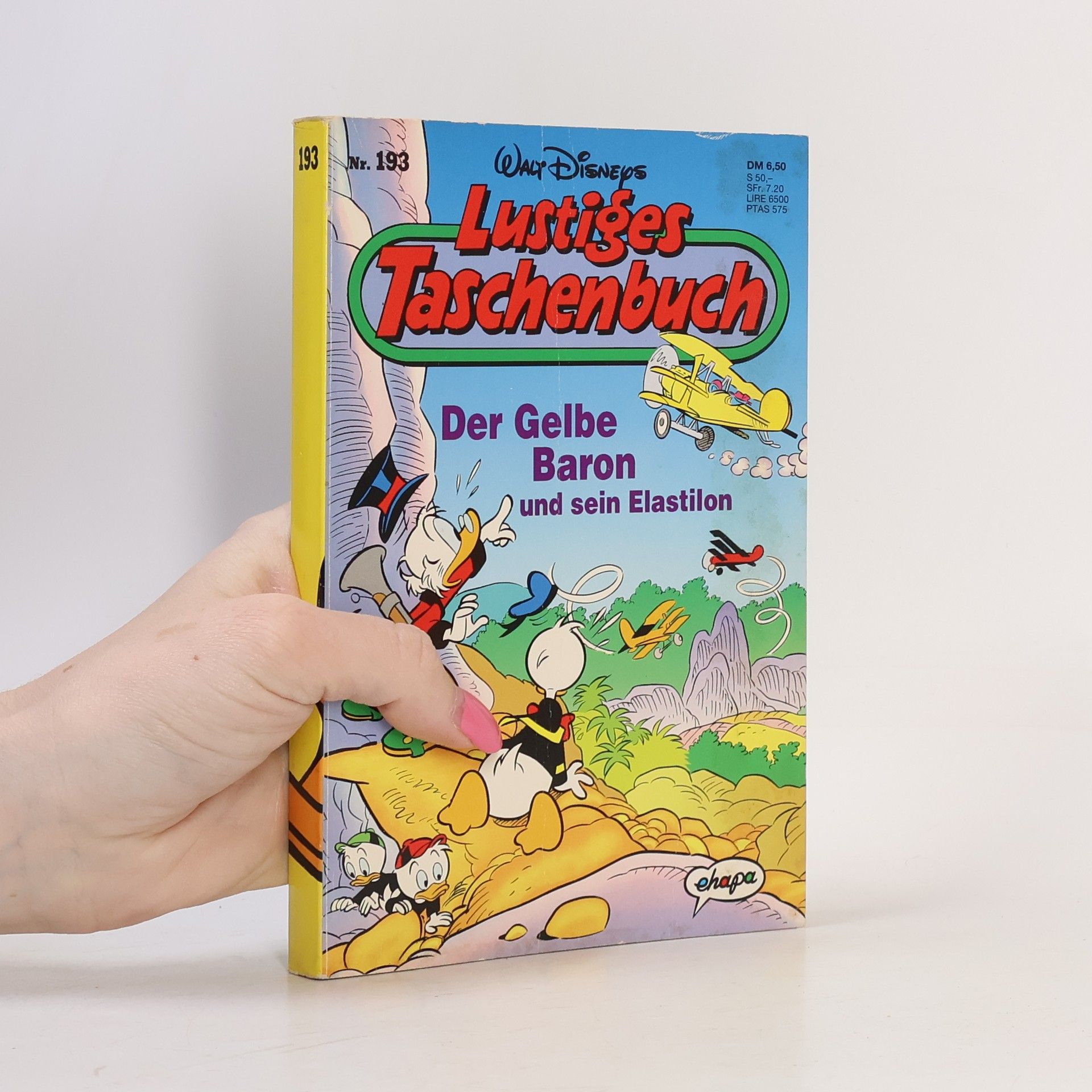 Walt Disney Lustiges Taschenbuch 193. Der Gelbe Baron und sein Elastilon