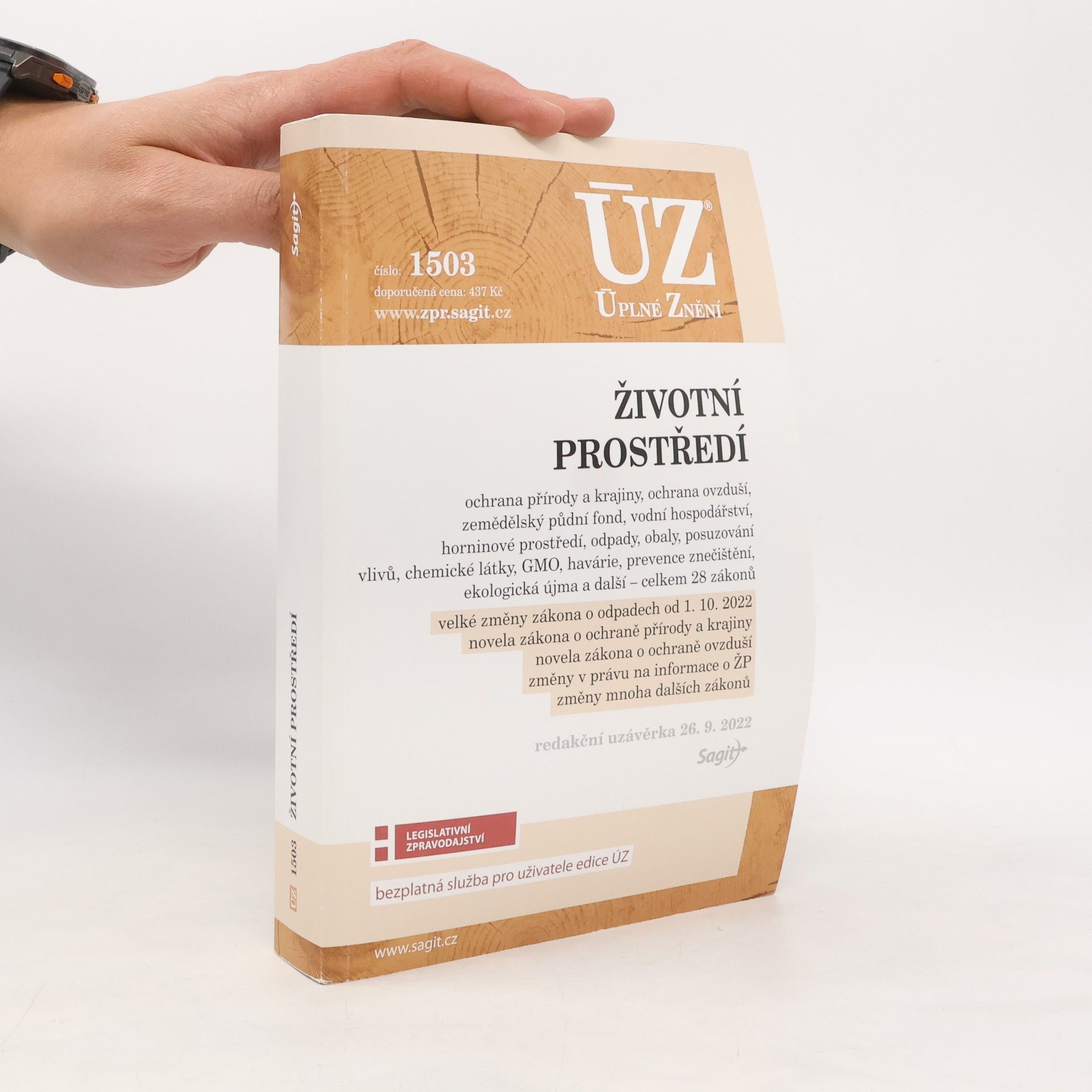 Autorenkollektiv Životní prostředí. Úplné znění č.1503