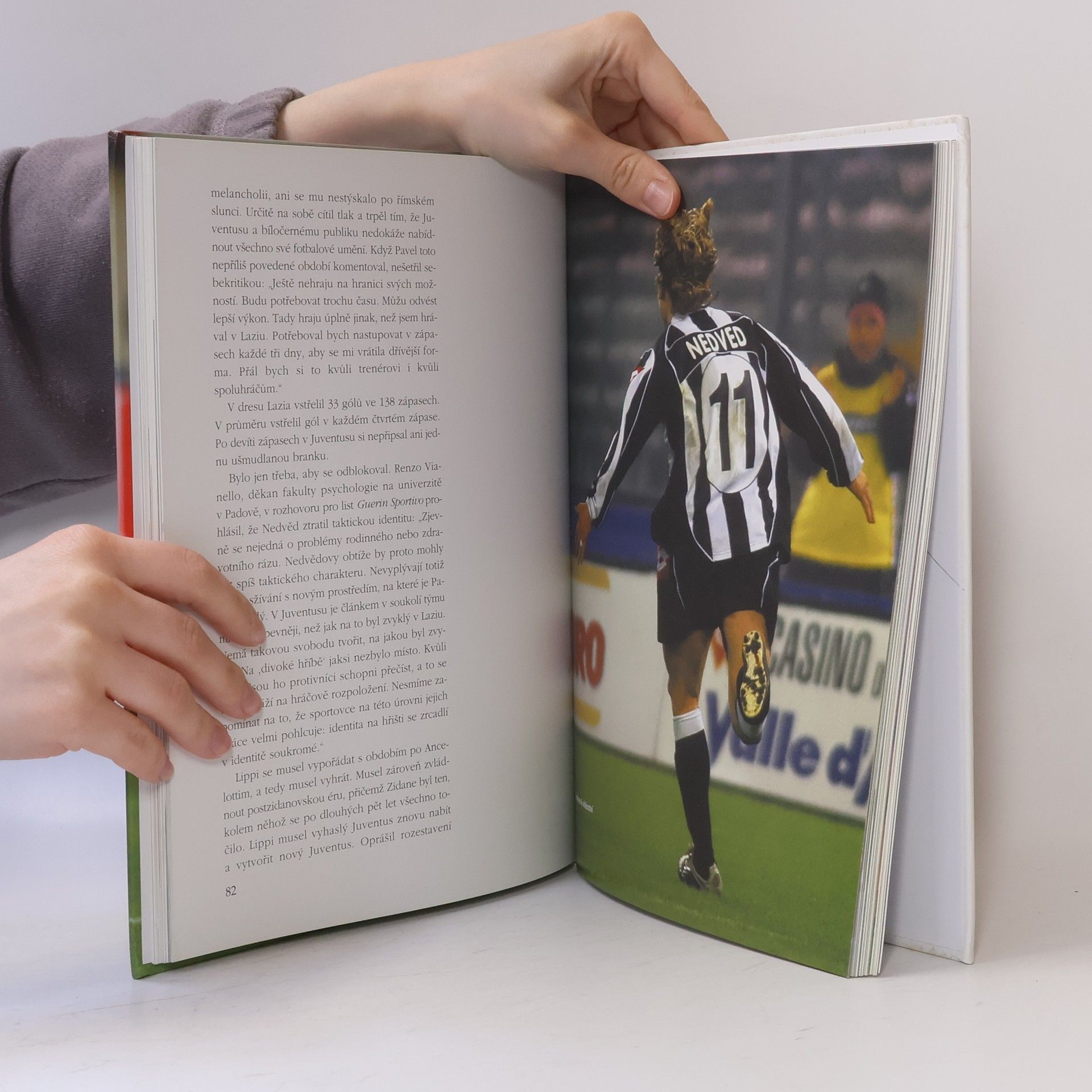 Bruno Bernardi Pavel Nedvěd : český lev v Itálii