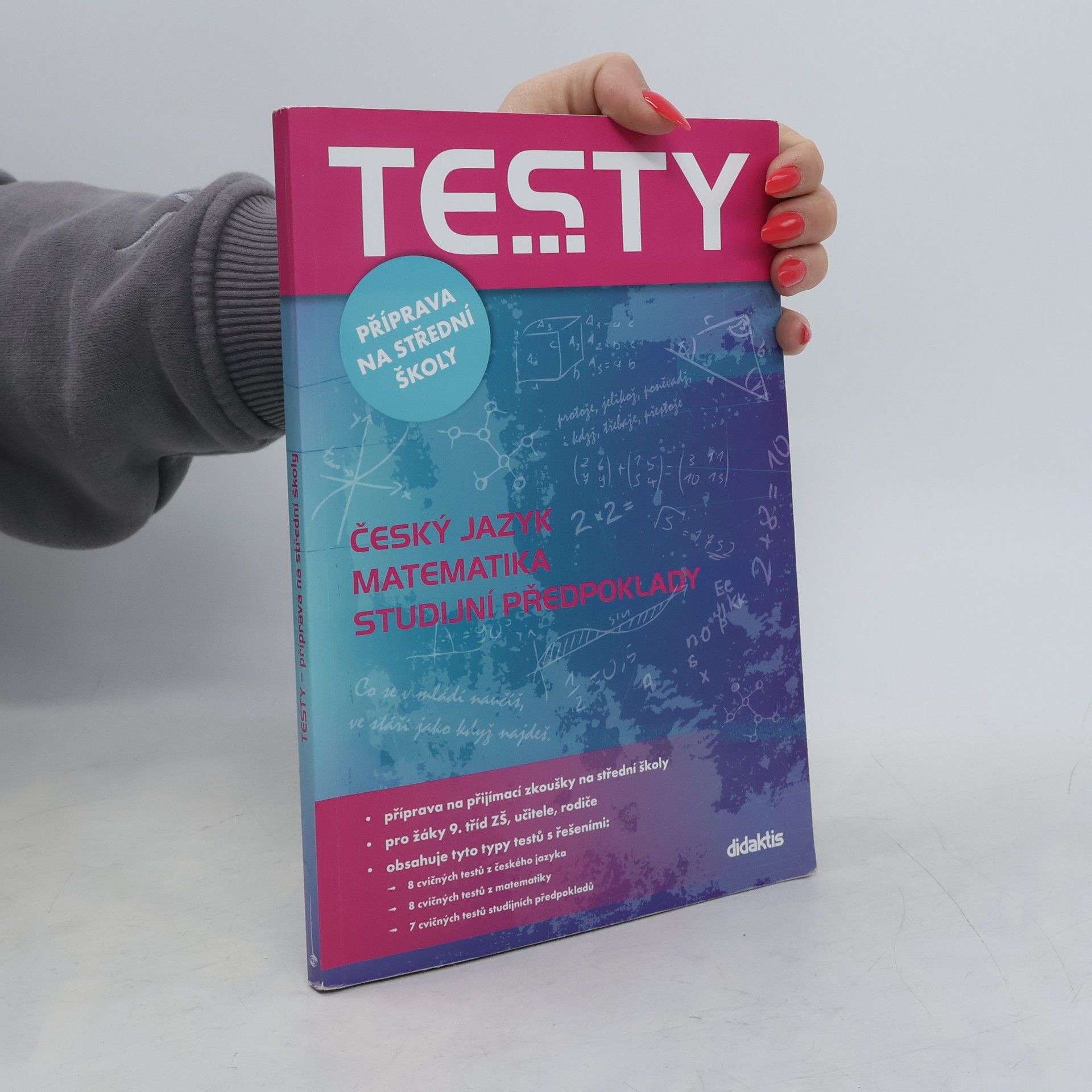 Petra Červinková Testy příprava na střední školy - Český jazyk, Matematika, Studijní předpoklady