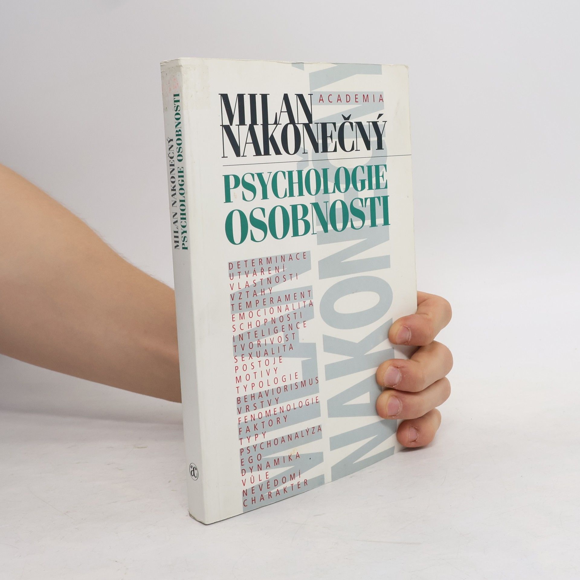 Milan Nakonečný Psychologie osobnosti