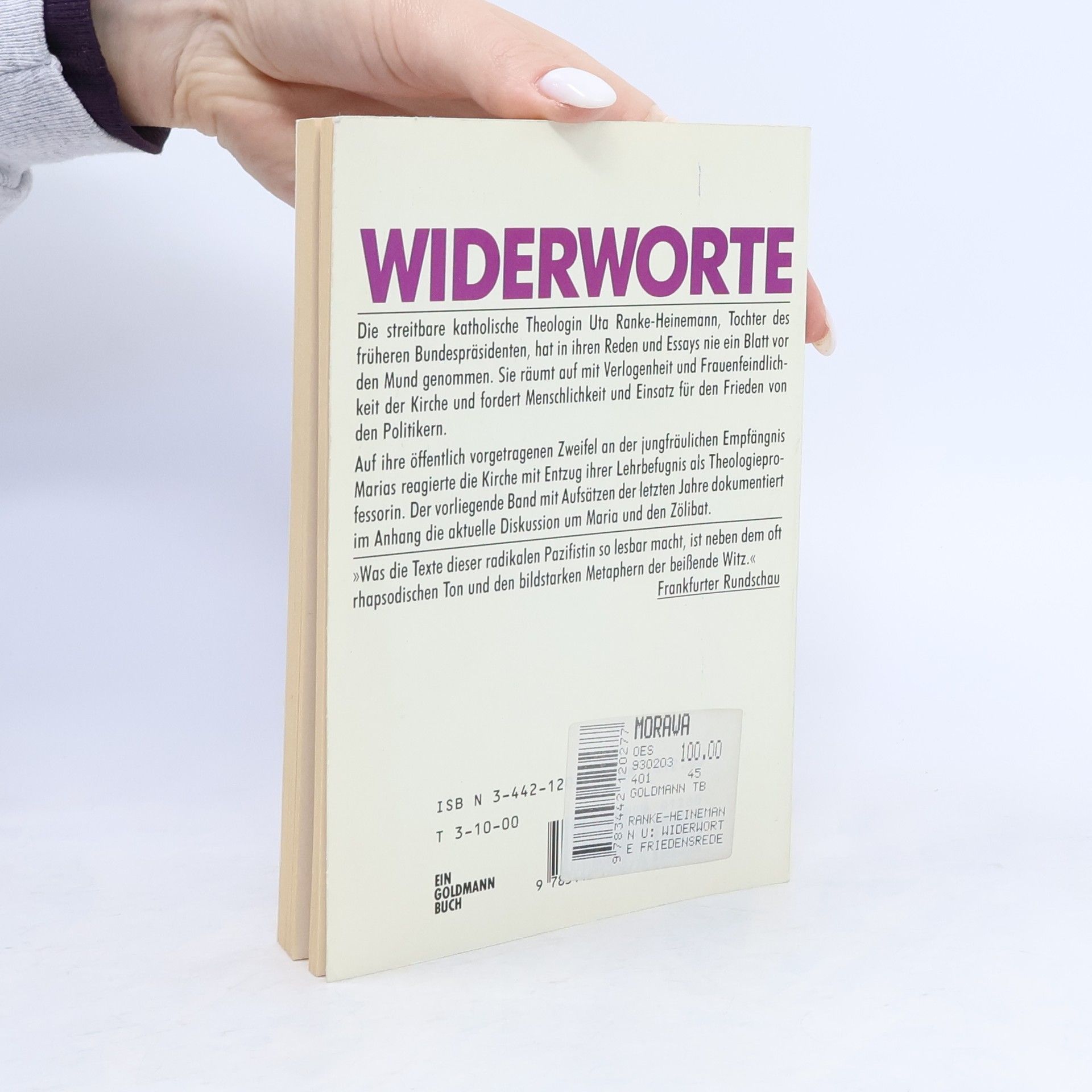 Uta Ranke-Heinemann Widerworte