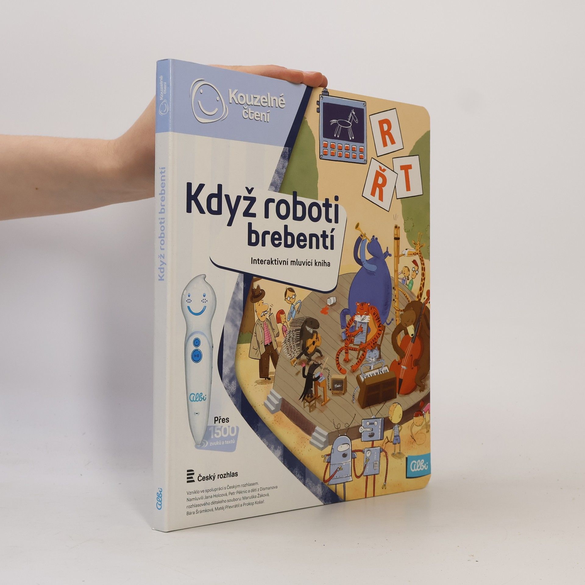 Když roboti brebentí. Interaktivní mluvicí kniha