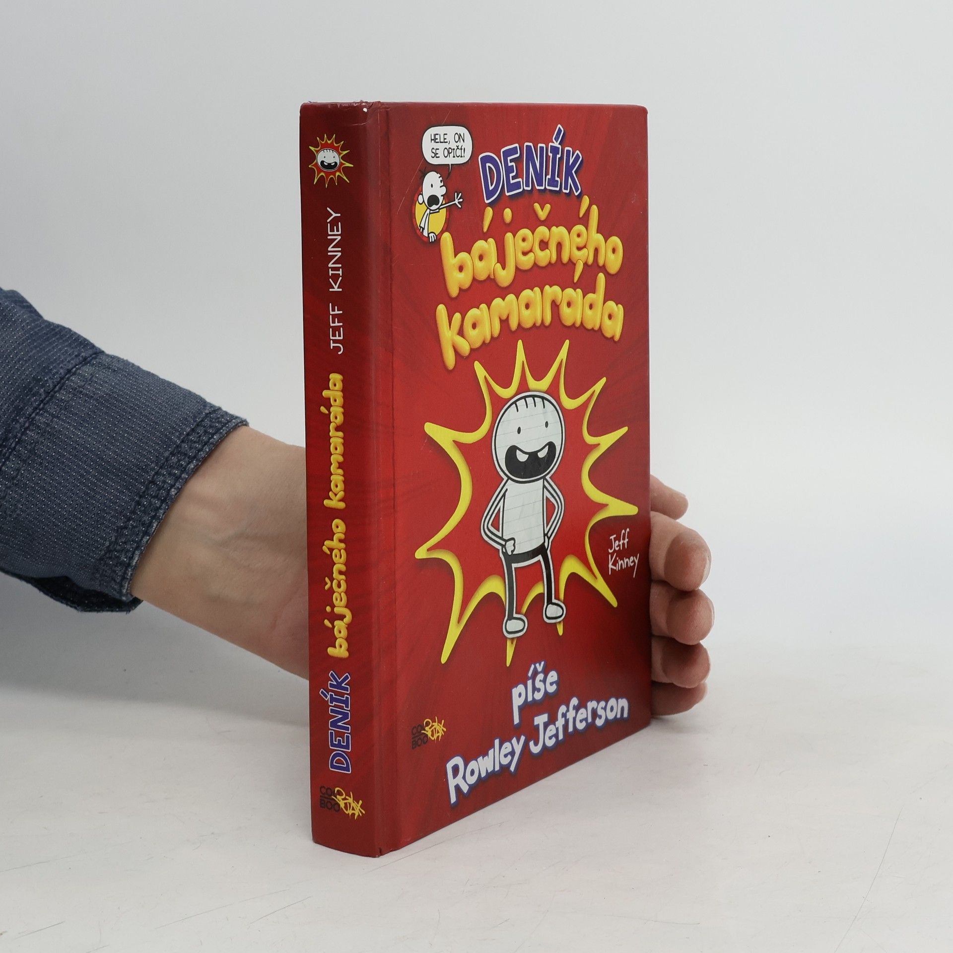Jeff Kinney Deník báječného kamaráda. Píše Rowley Jefferson