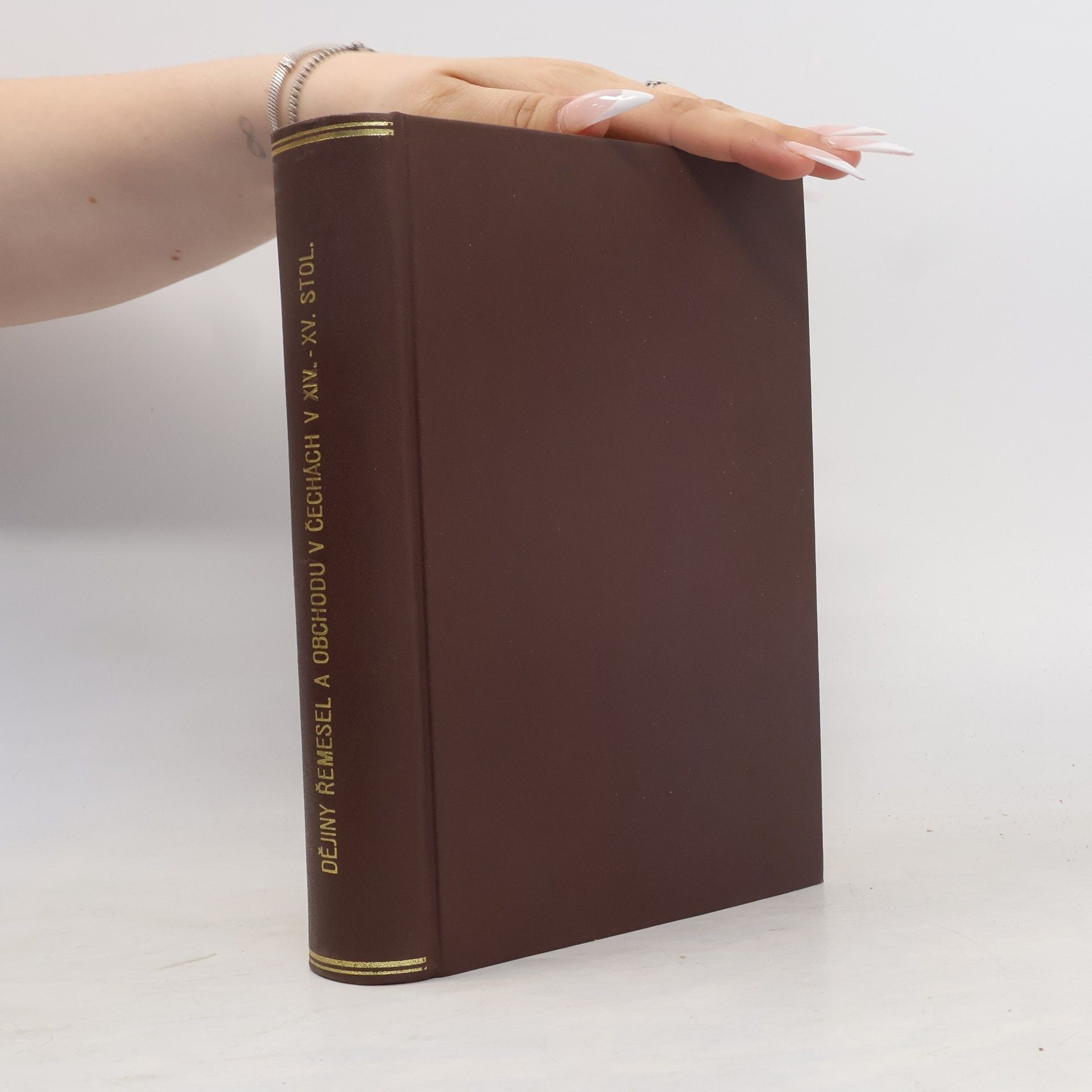 Zikmund Winter Dějiny řemesel a obchodu v Čechách v XIV. a v XV. století