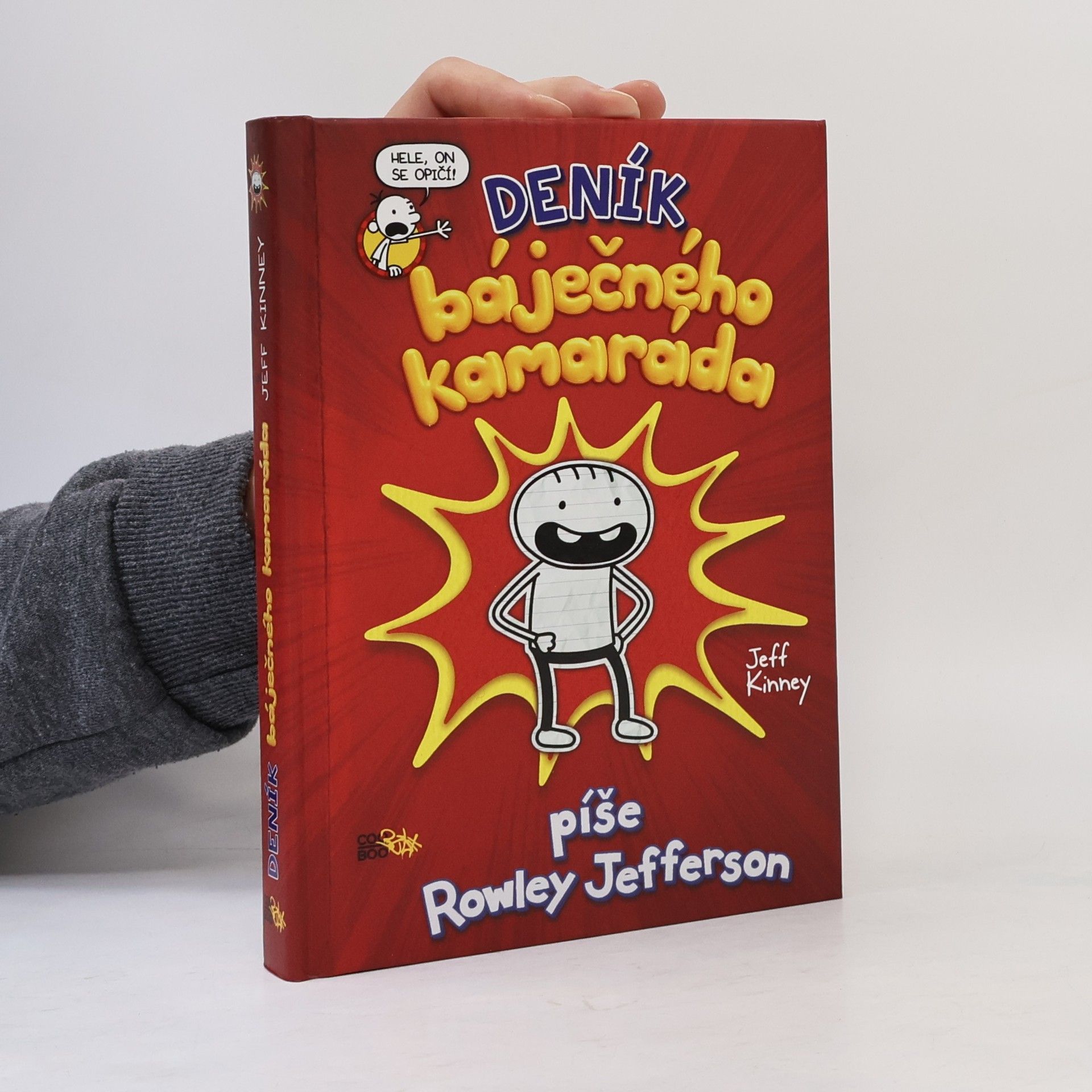 Jeff Kinney Deník báječného kamaráda. Píše Rowley Jefferson