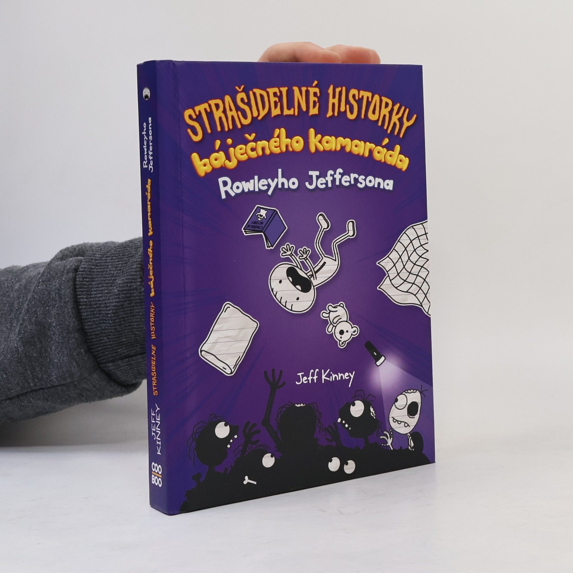 Jeff Kinney Strašidelné historky báječného kamaráda Rowleyho Jeffersona