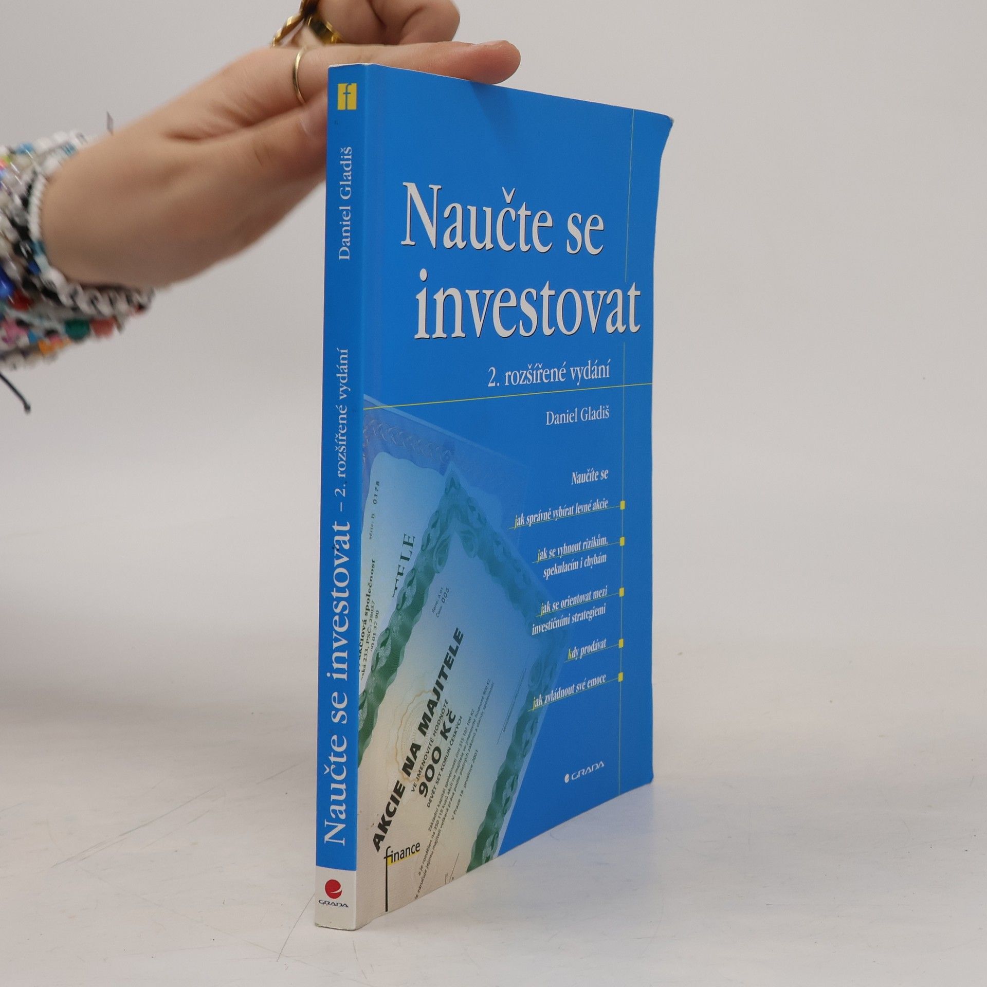 Daniel Gladiš Naučte se investovat, 2., rozšířené vydání