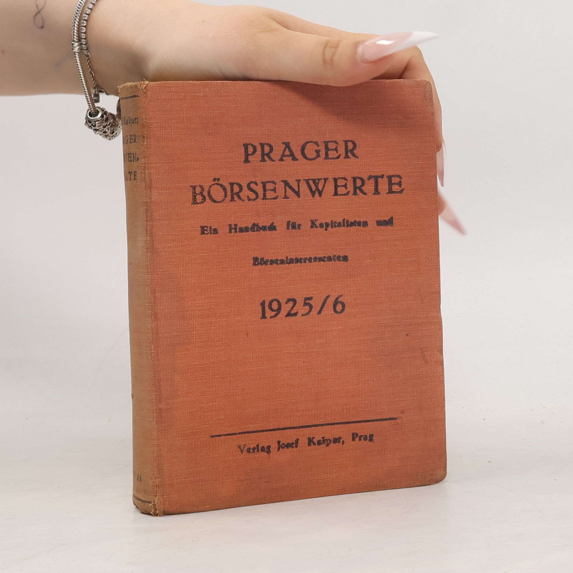 Autorenkollektiv Präger Börsenwerte 1925/26