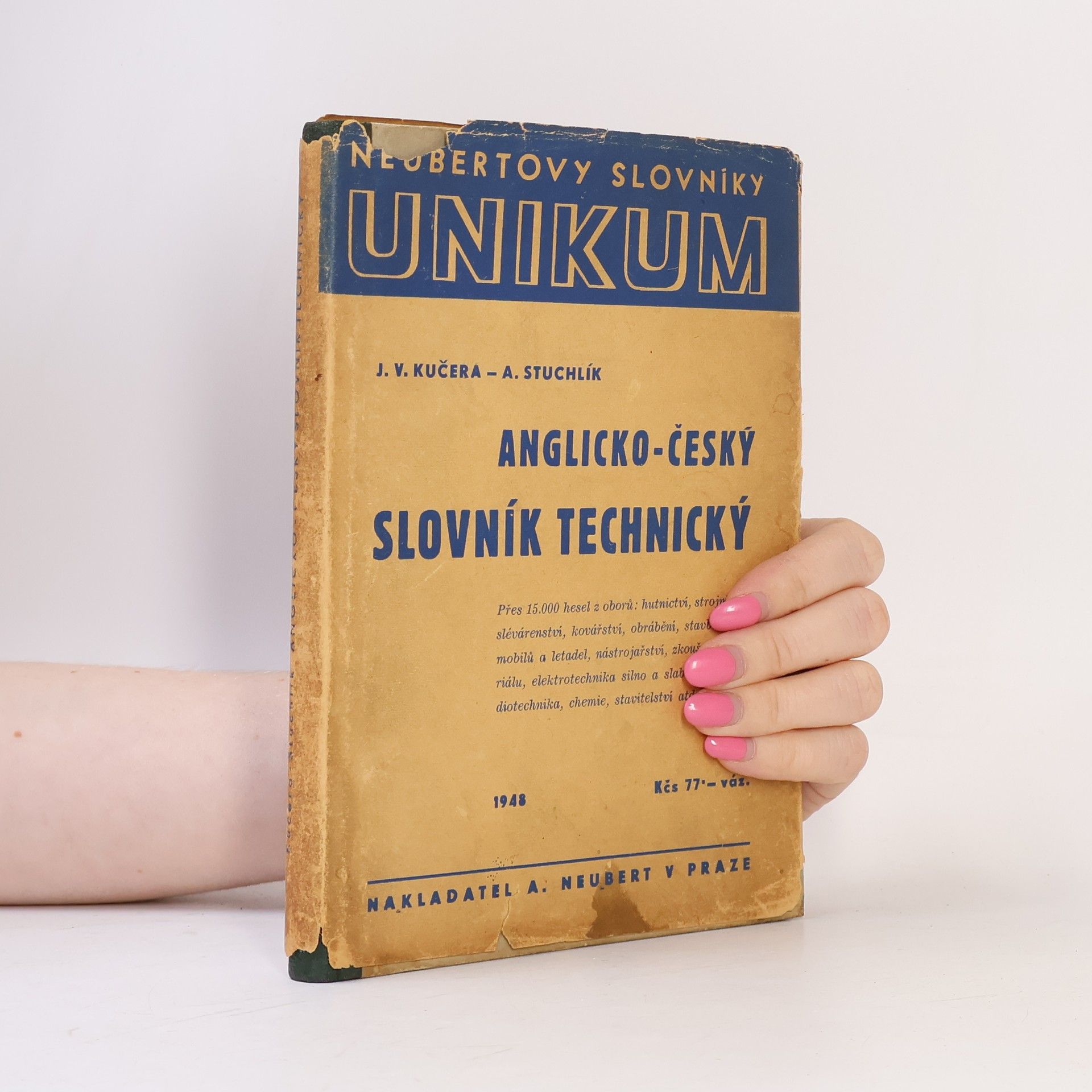 Alexandr Stuchlík Anglicko-český slovník technický