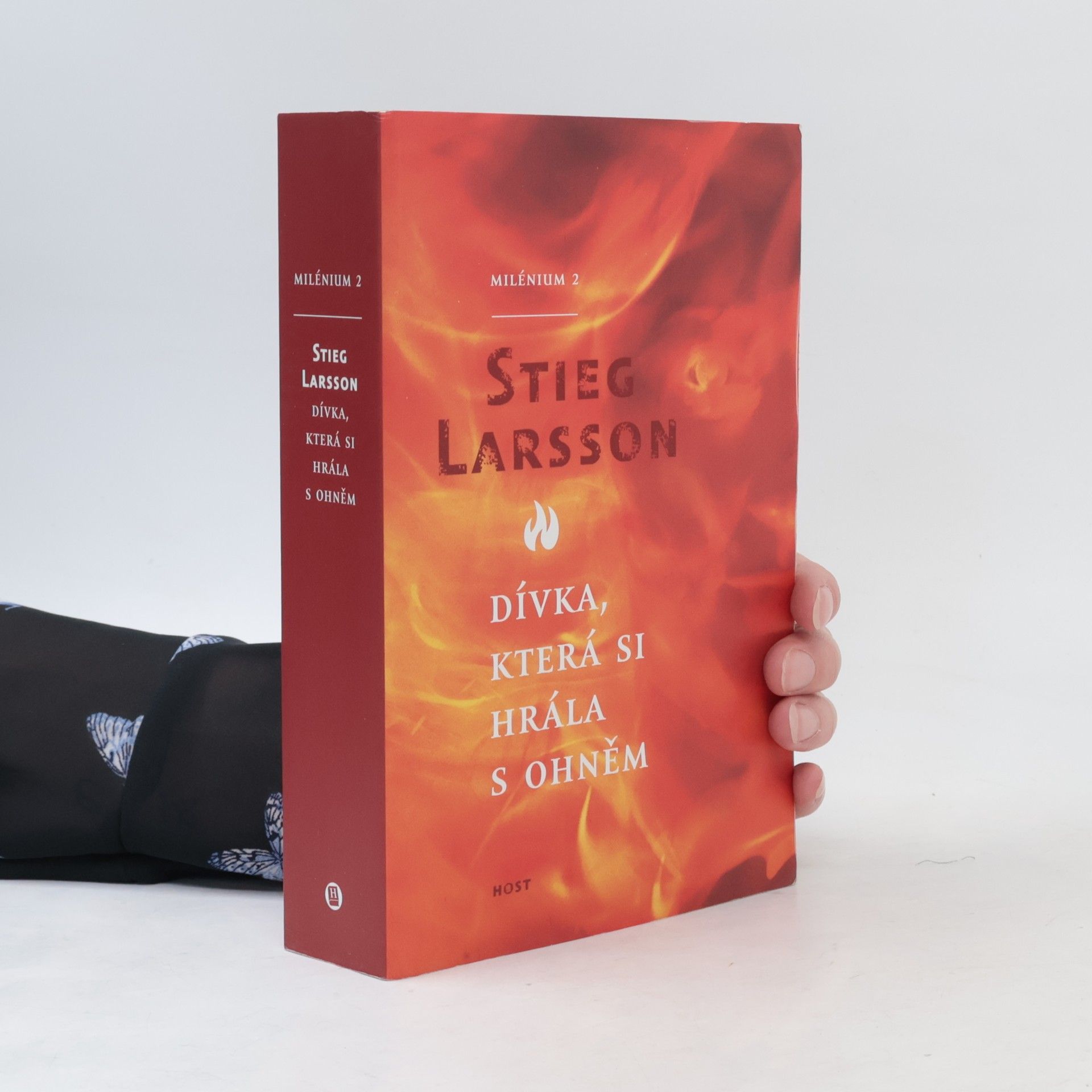 Stieg Larsson Dívka, která si hrála s ohněm