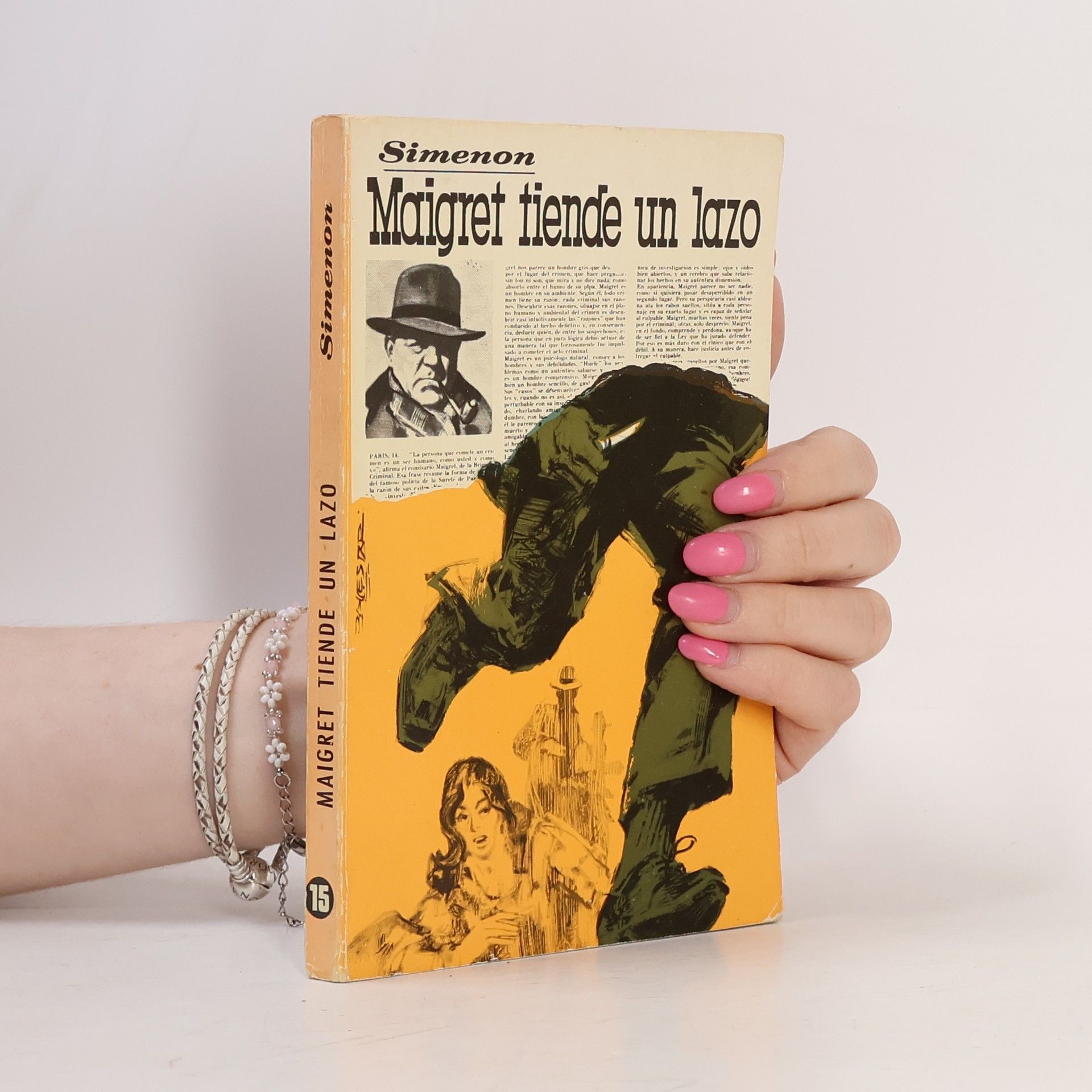 Georges Simenon Maigret tiende un lazo