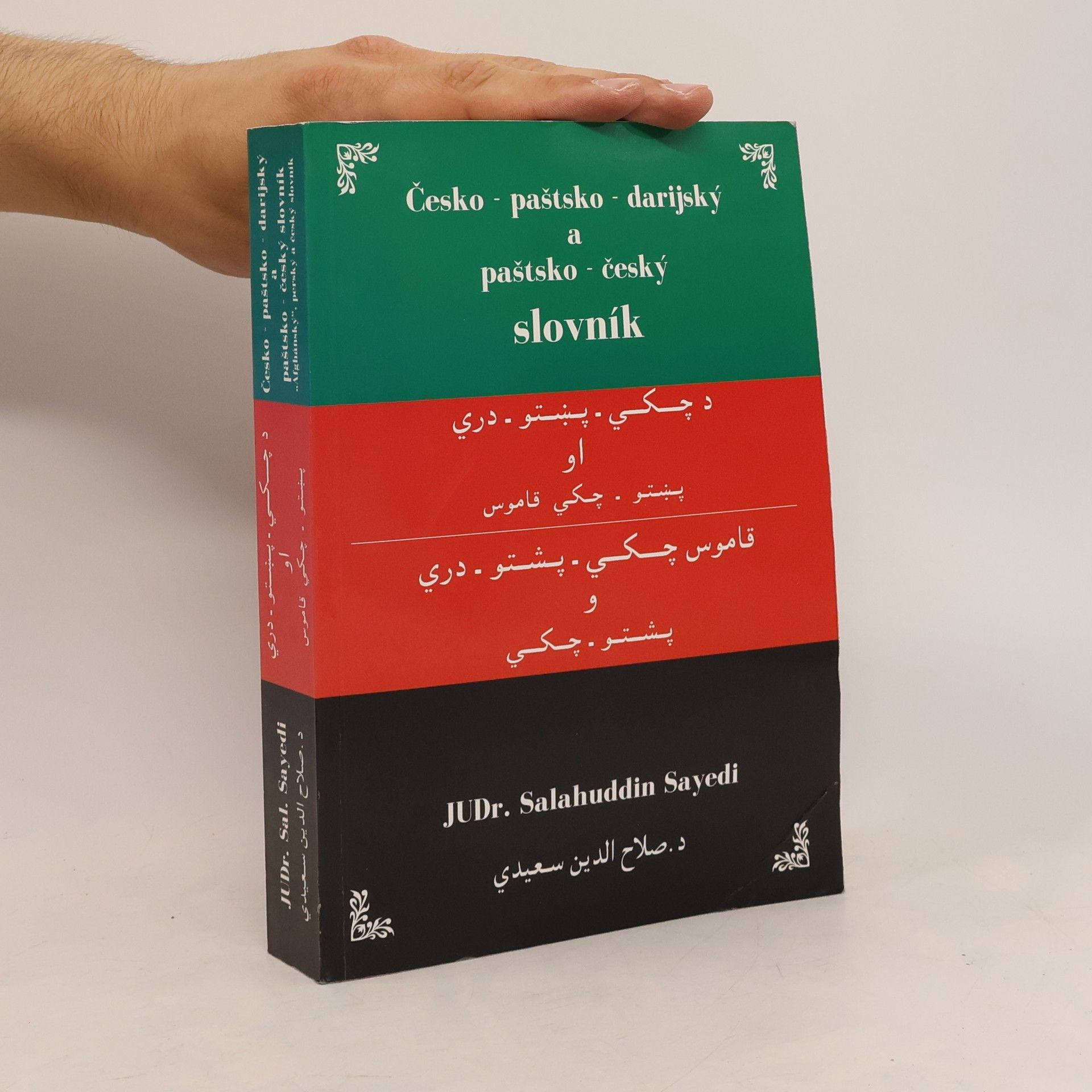 Salahuddin Sayedi Česko-paštško-darijský a paštško-český slovník