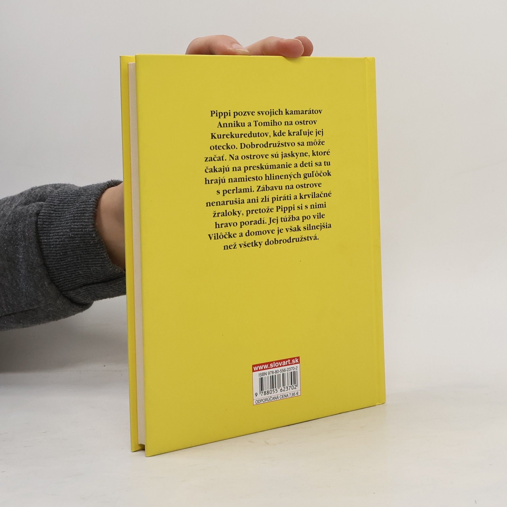 Astrid Lindgren Pippi Dlhá pančucha v Tichomorí
