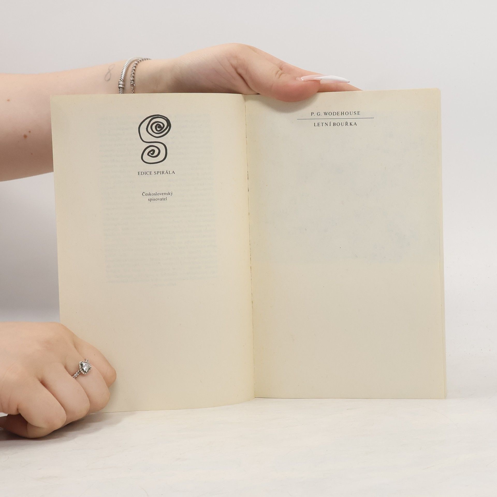 Pelham Wodehouse Letní bouřka