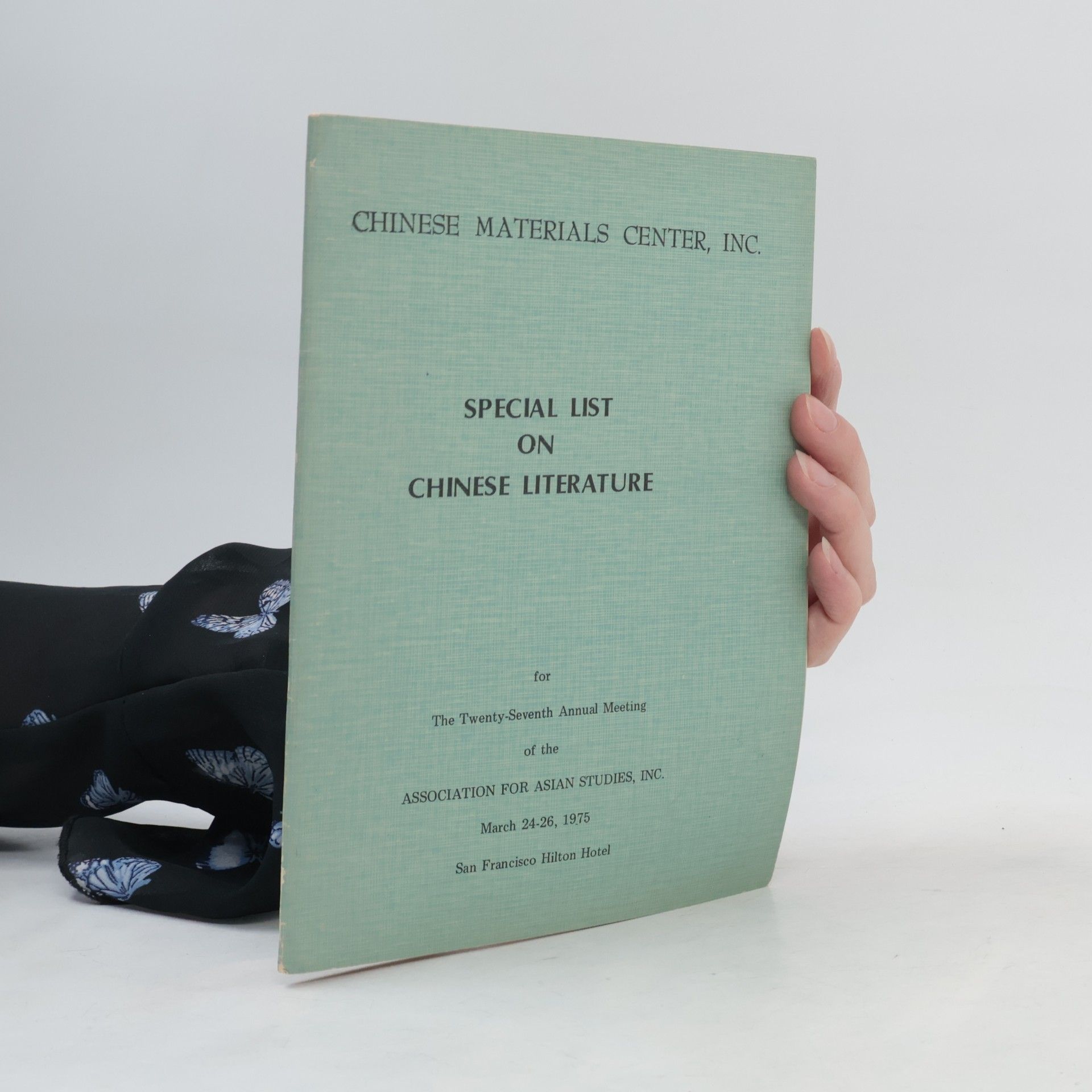 Various authors Special List on Chinese Literatur