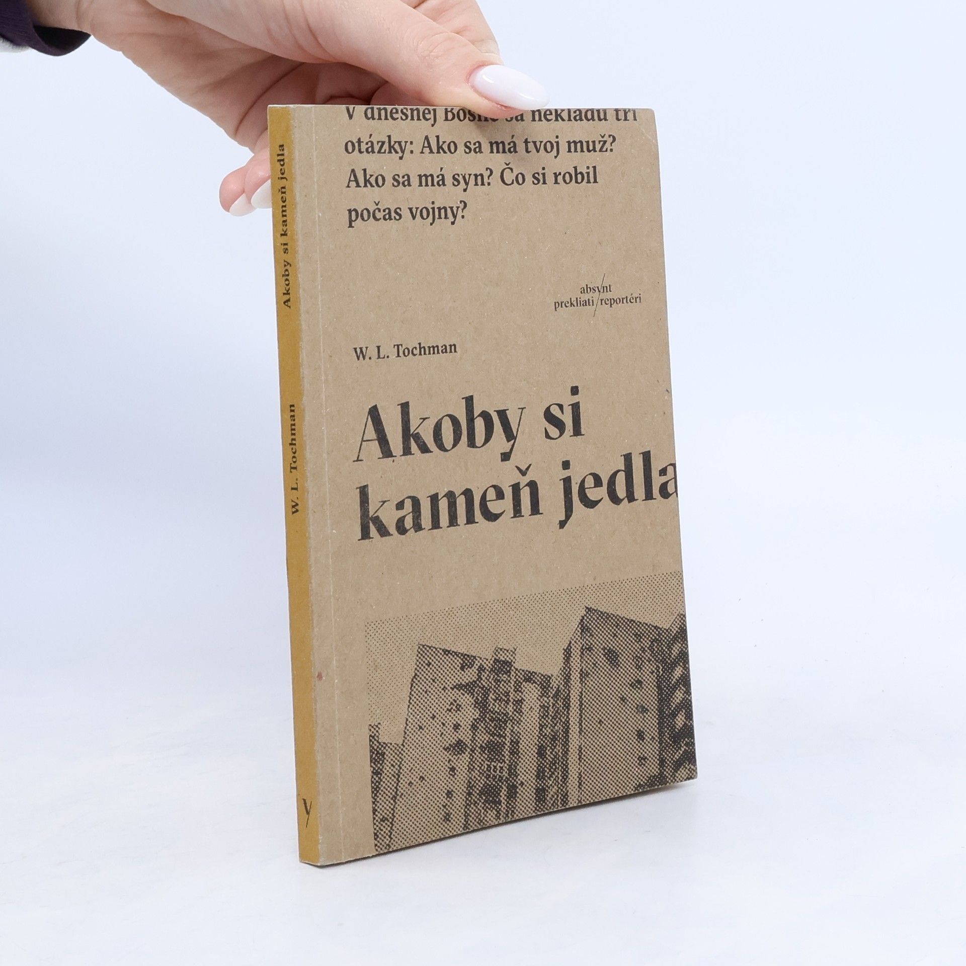 Wojciech Tochman Akoby si kameň jedla