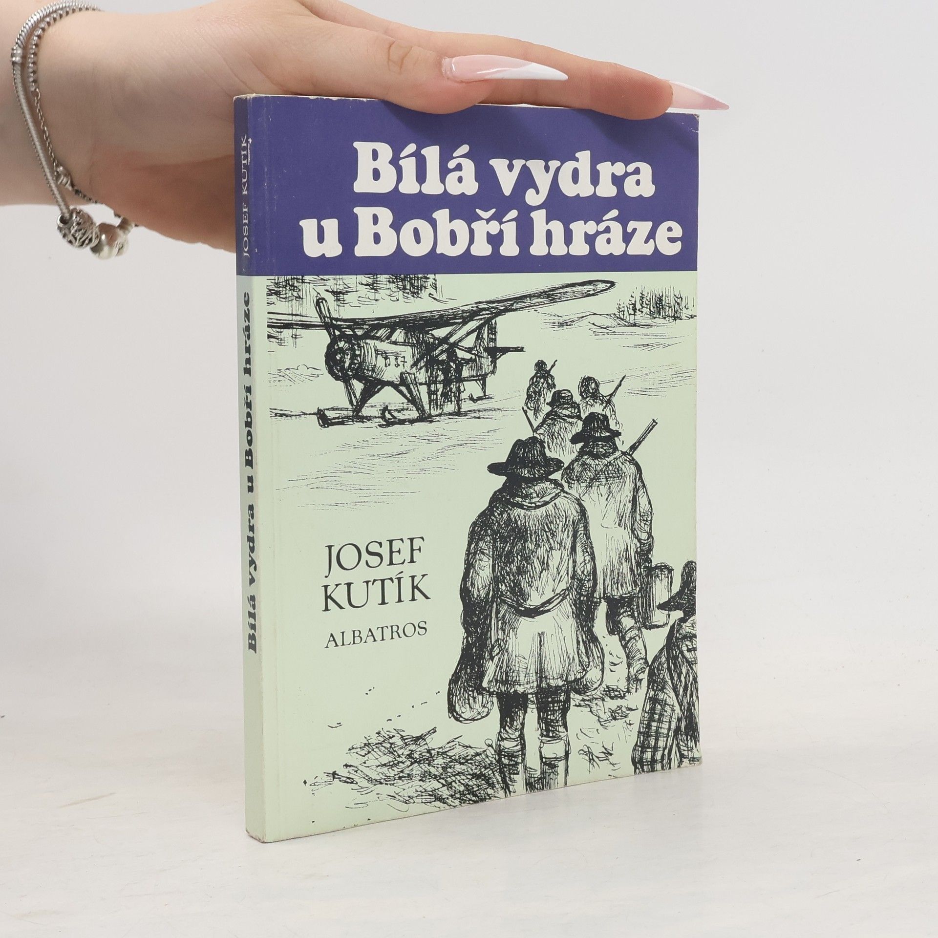 Josef Kutík Bílá vydra u Bobří hráze