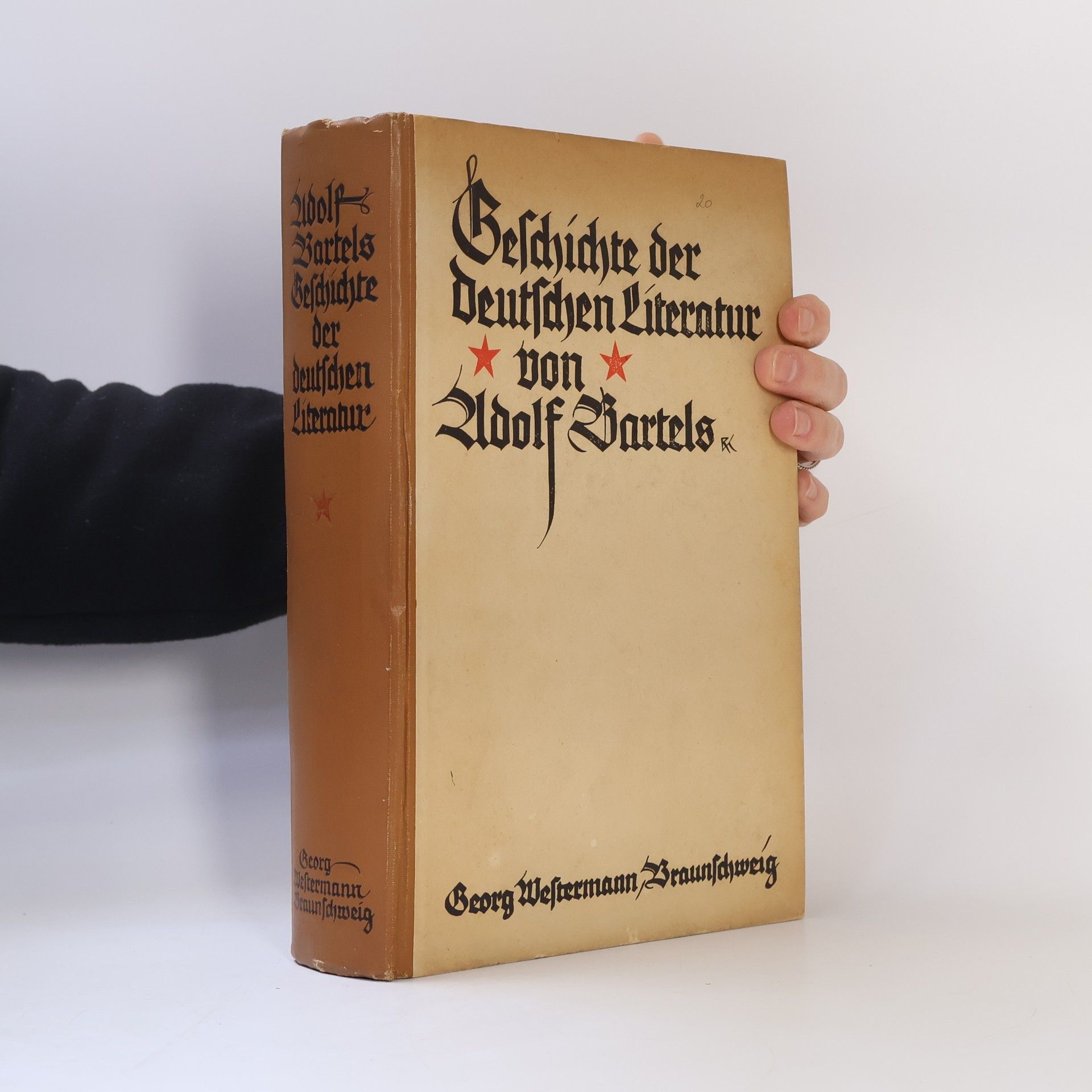 Adolf Bartels Geschichte der deutschen Literatur