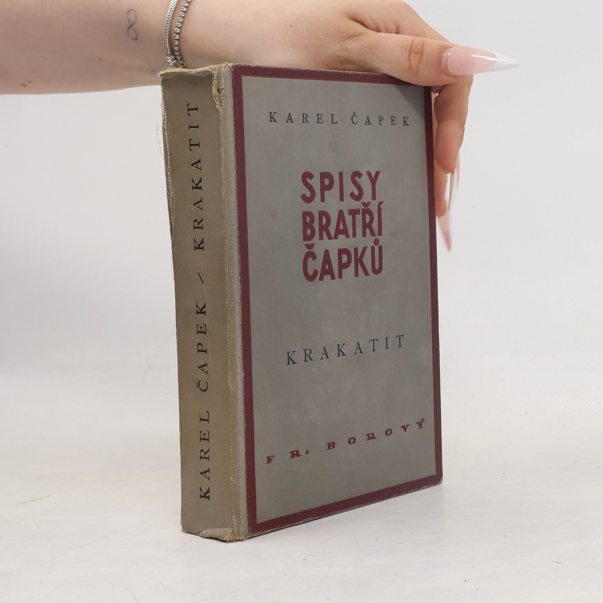 Karel Čapek Spisy bratří Čapků. Krakatit