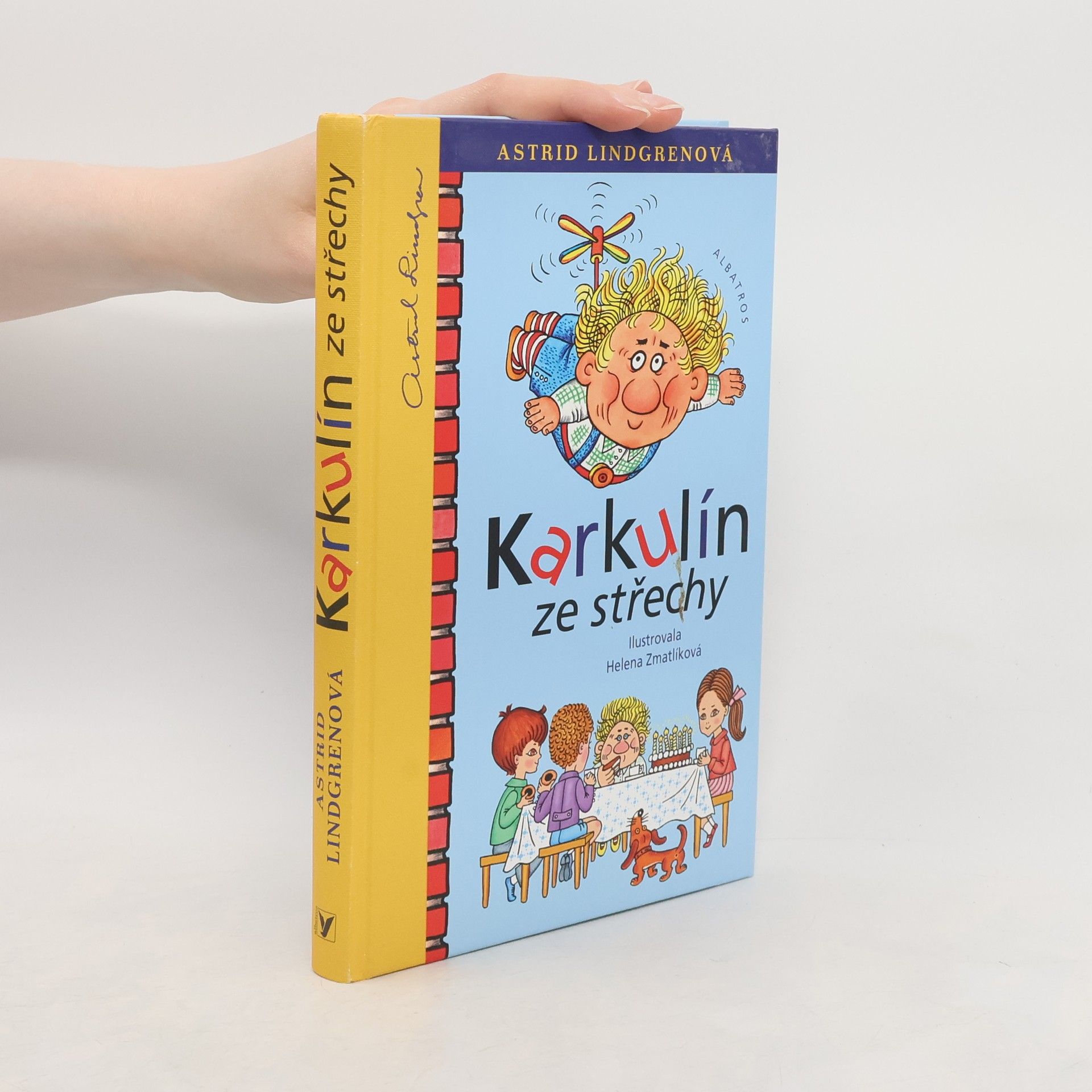 Astrid Lindgren Karkulín ze střechy