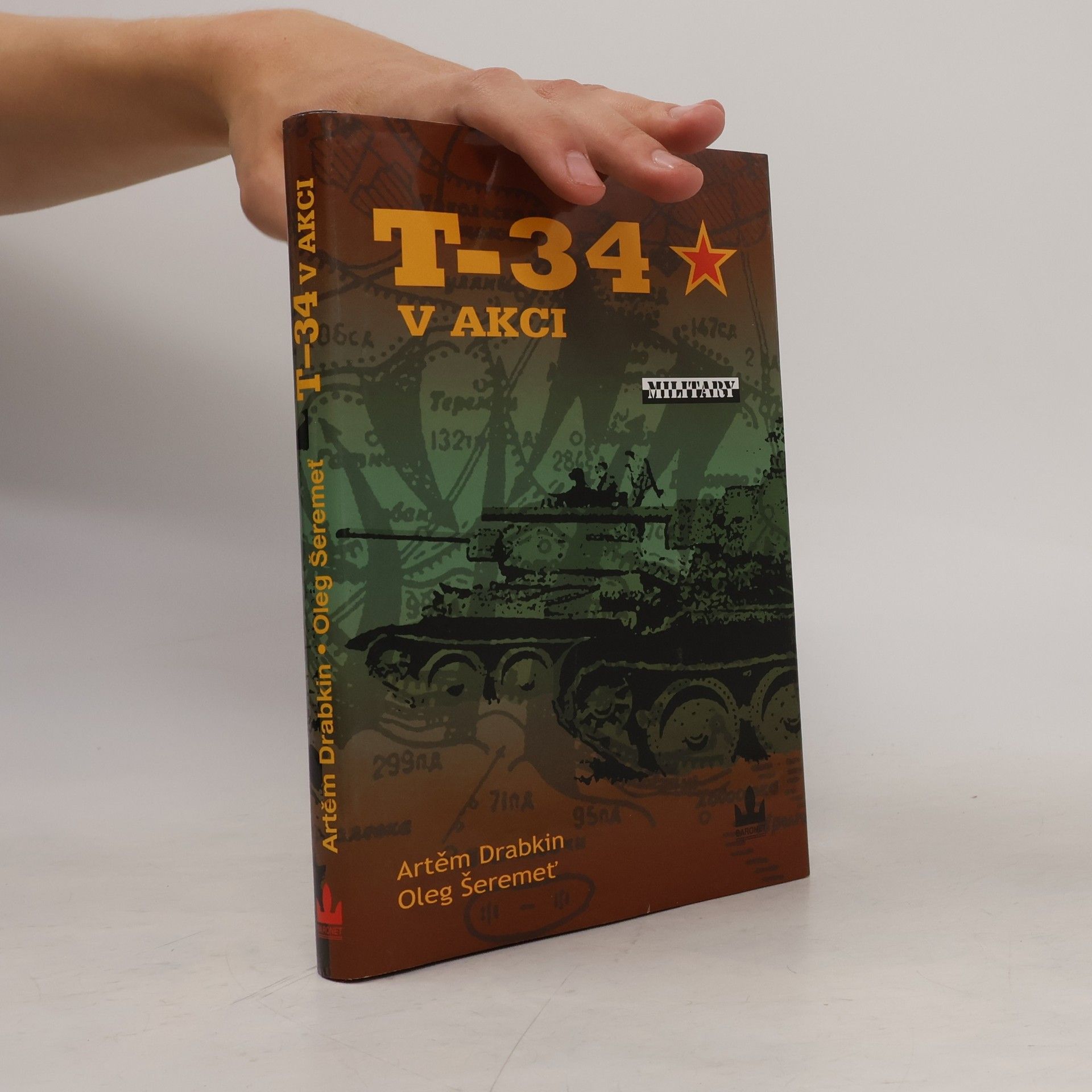 Oleg Šeremeť T-34 v akci