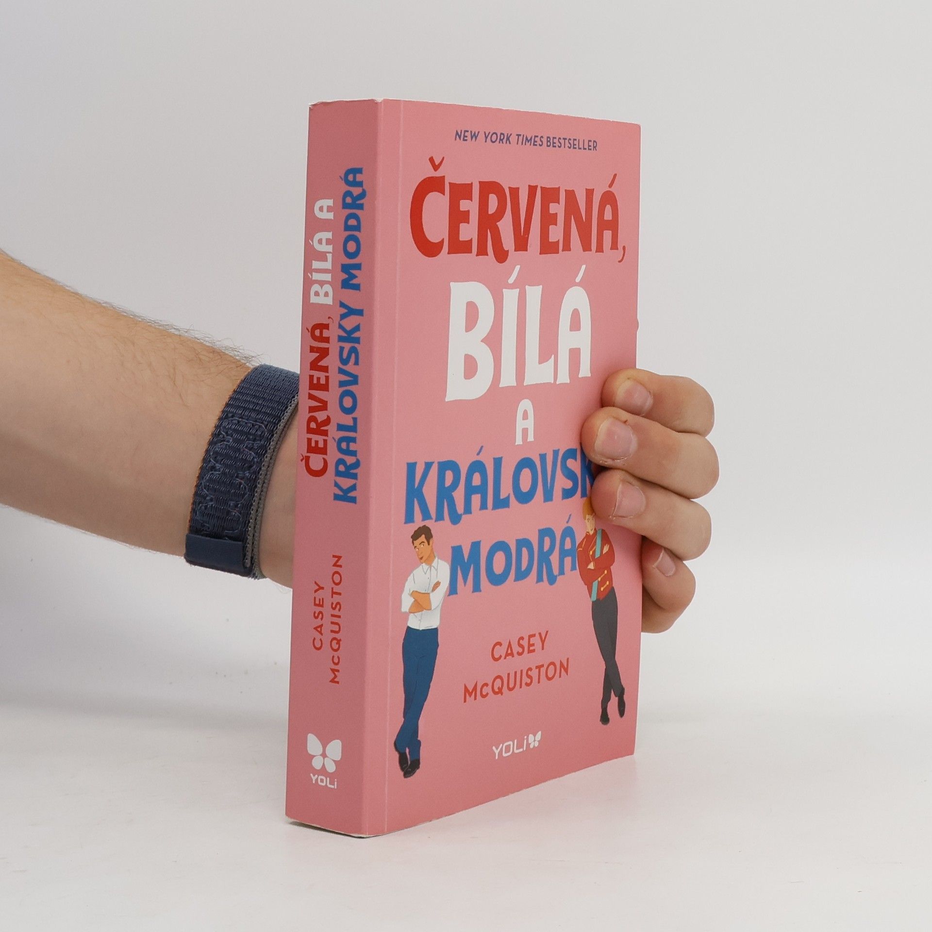 Casey McQuiston Červená, bílá a královsky modrá