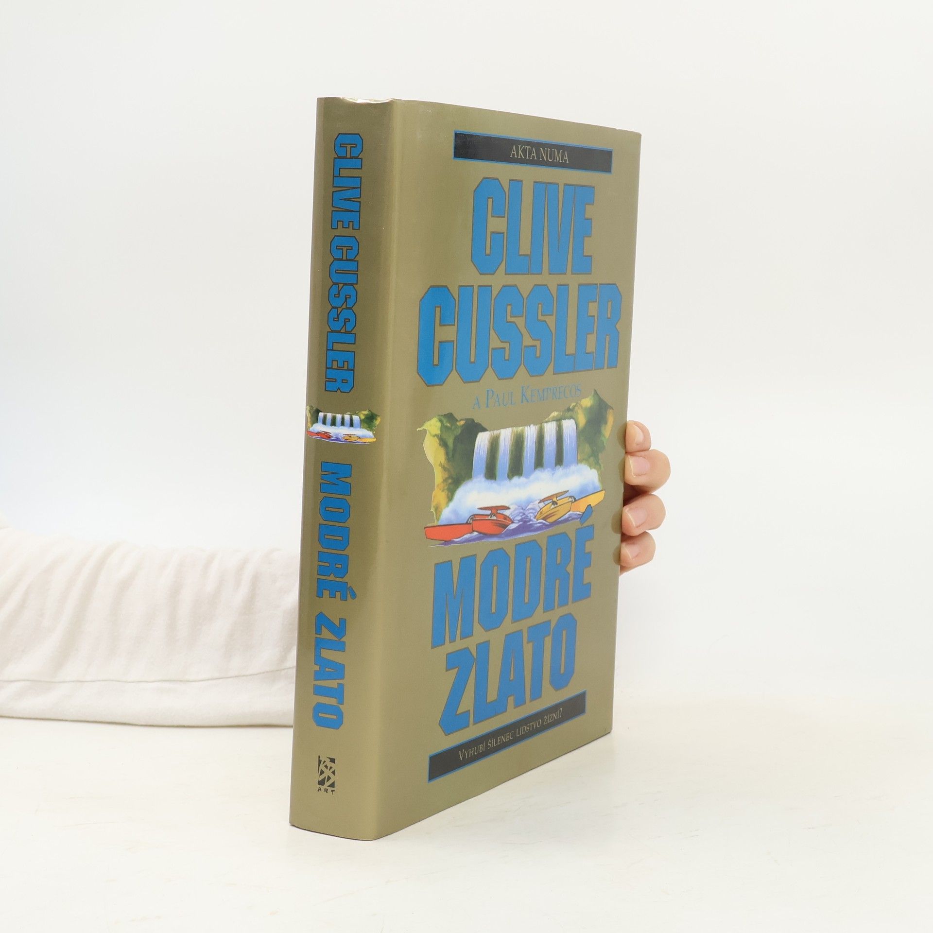 Clive Cussler Modré zlato