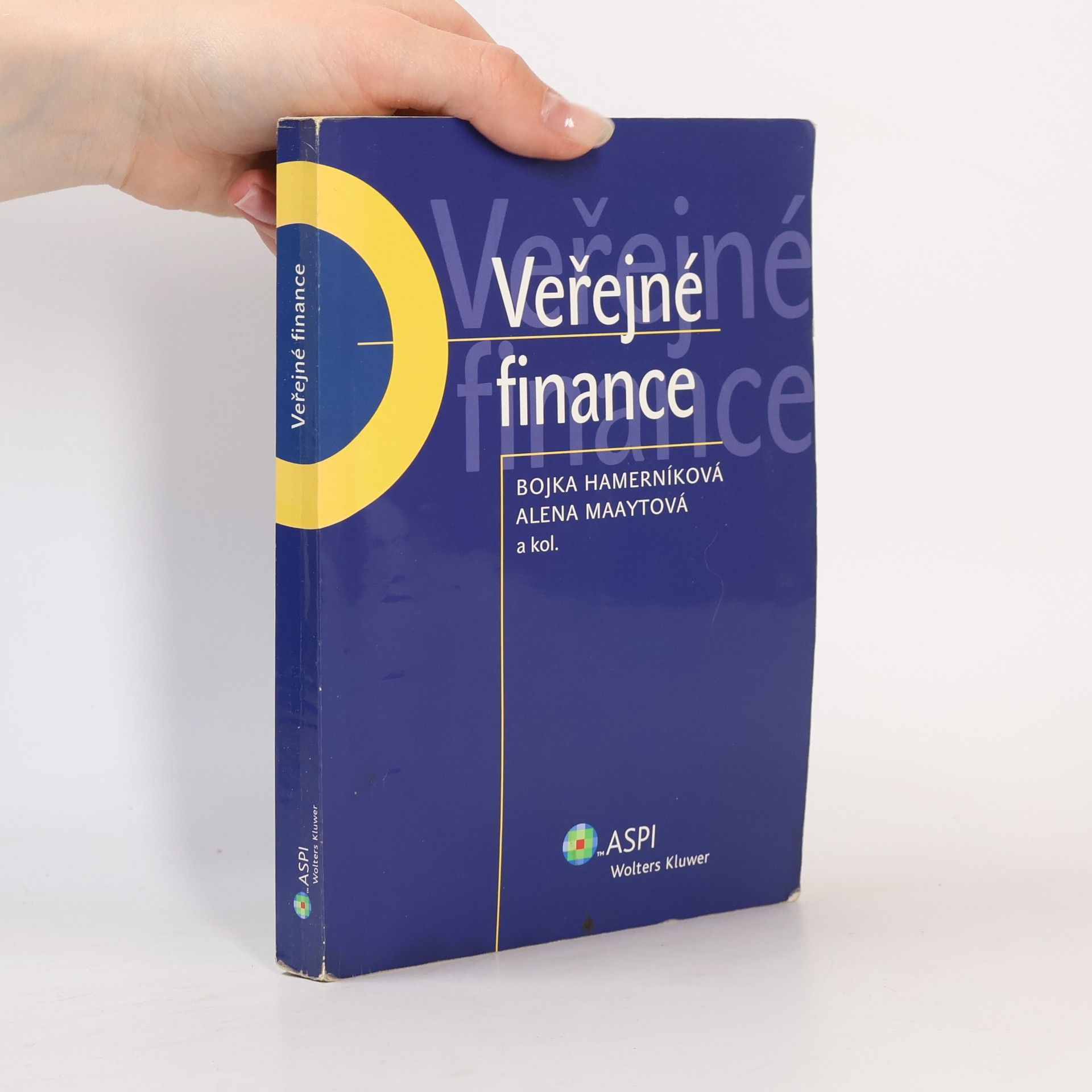 Bojka Hamerníková Veřejné finance