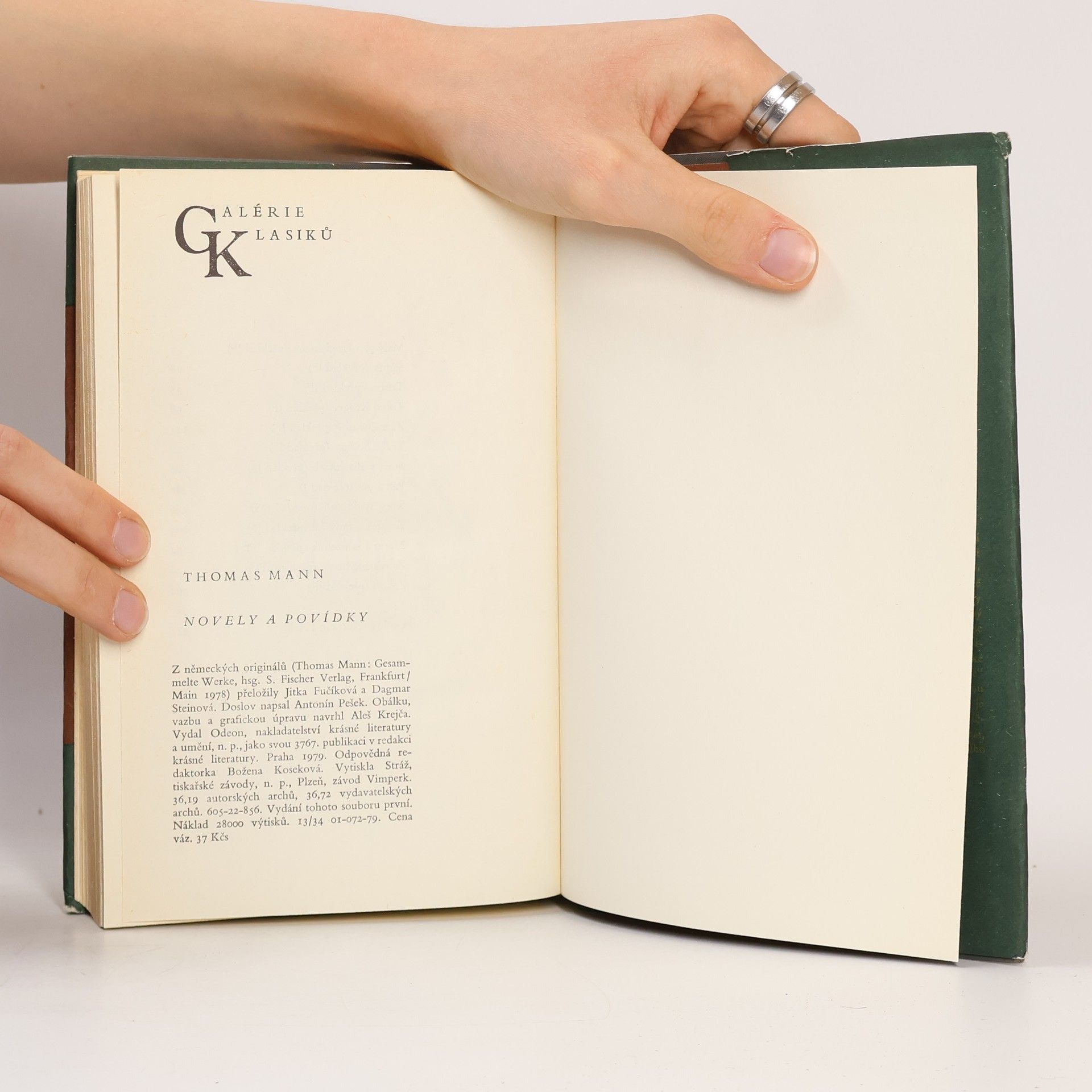 Thomas Mann Novely a povídky