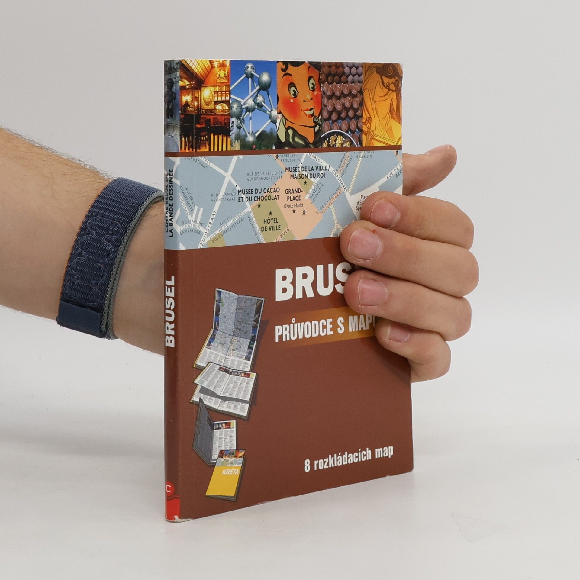 Yvan Dusausoit Brusel - průvodce s mapou