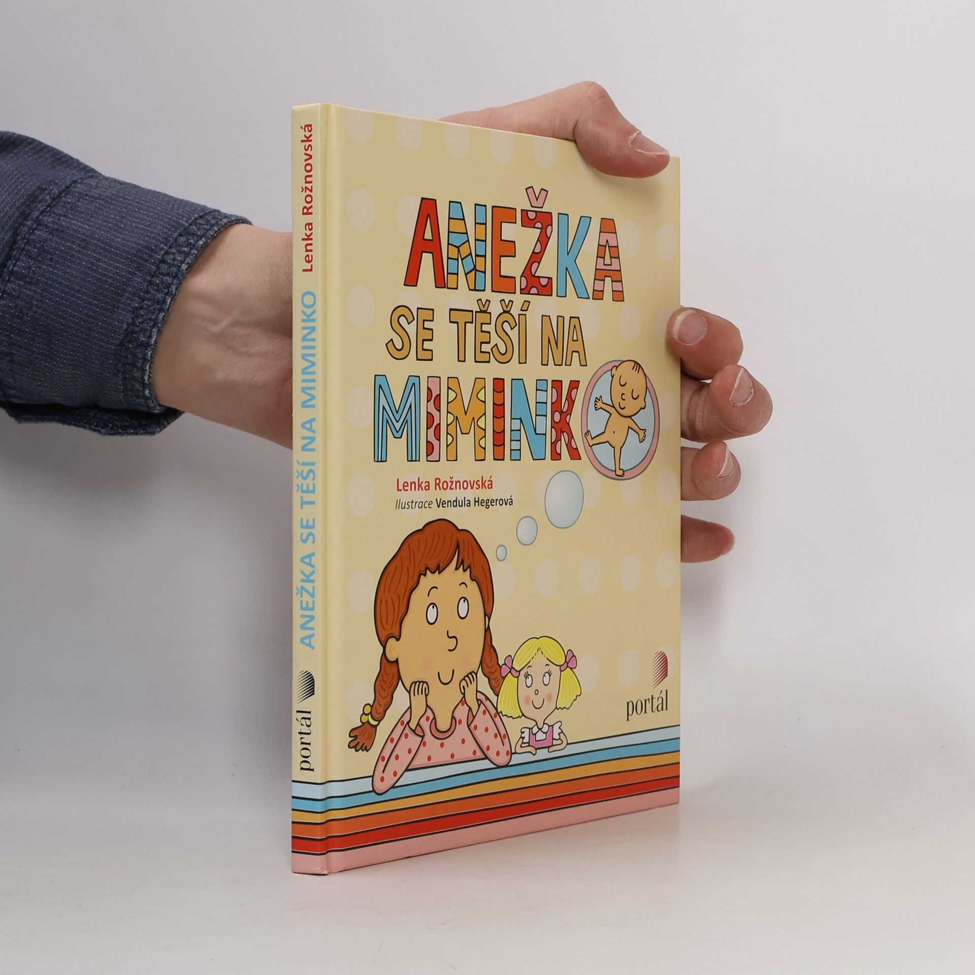 Lenka Rožnovská Anežka se těší na miminko