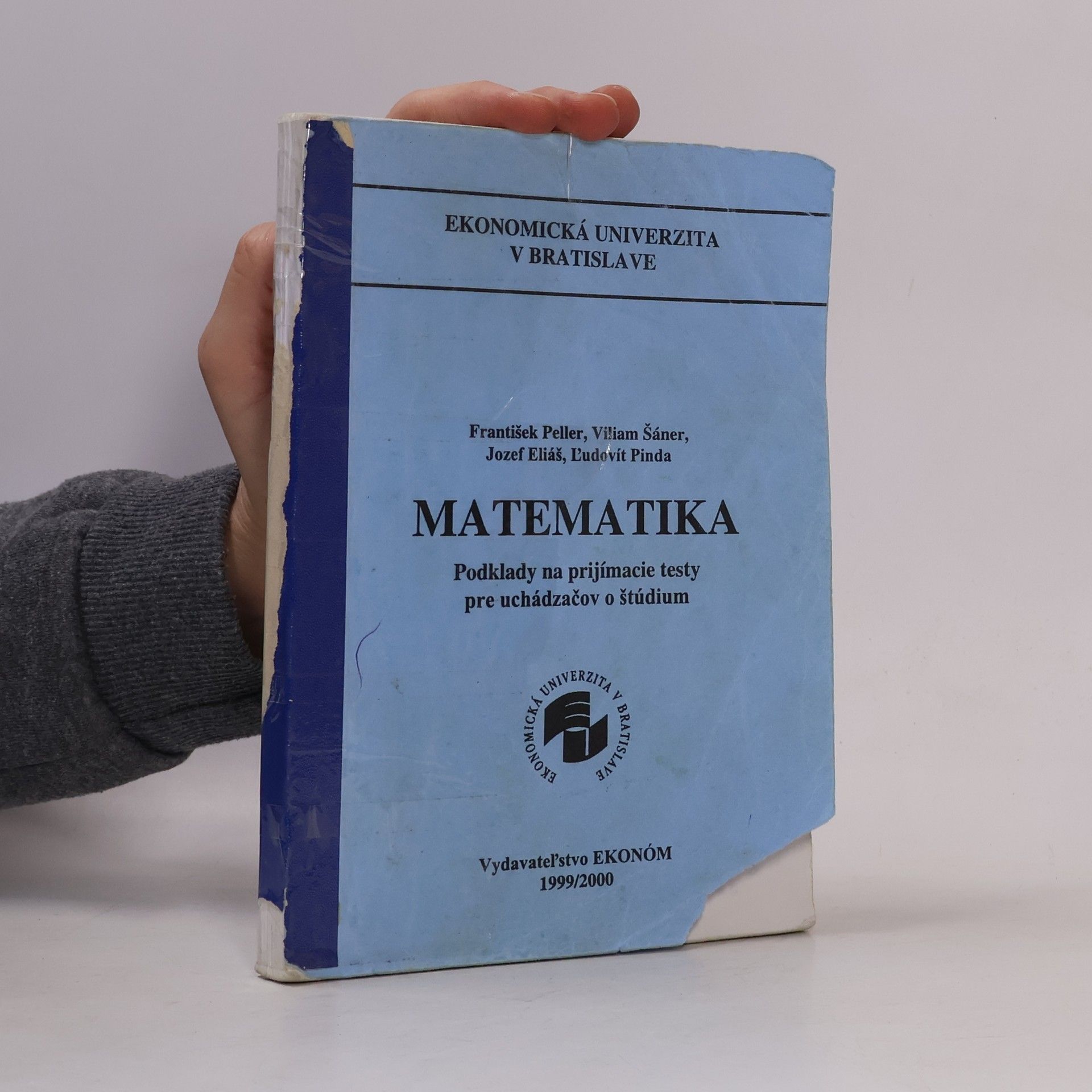 Viliam Šáner Matematika: Podklady na přijímacie testy pre uchádzačov o študium