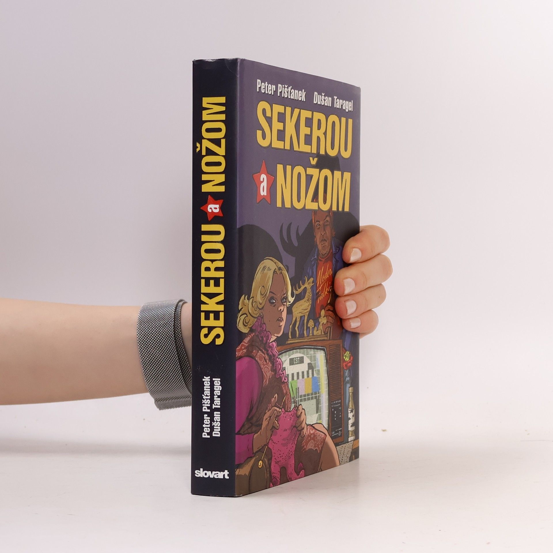 Dušan Taragel Sekerou a nožom