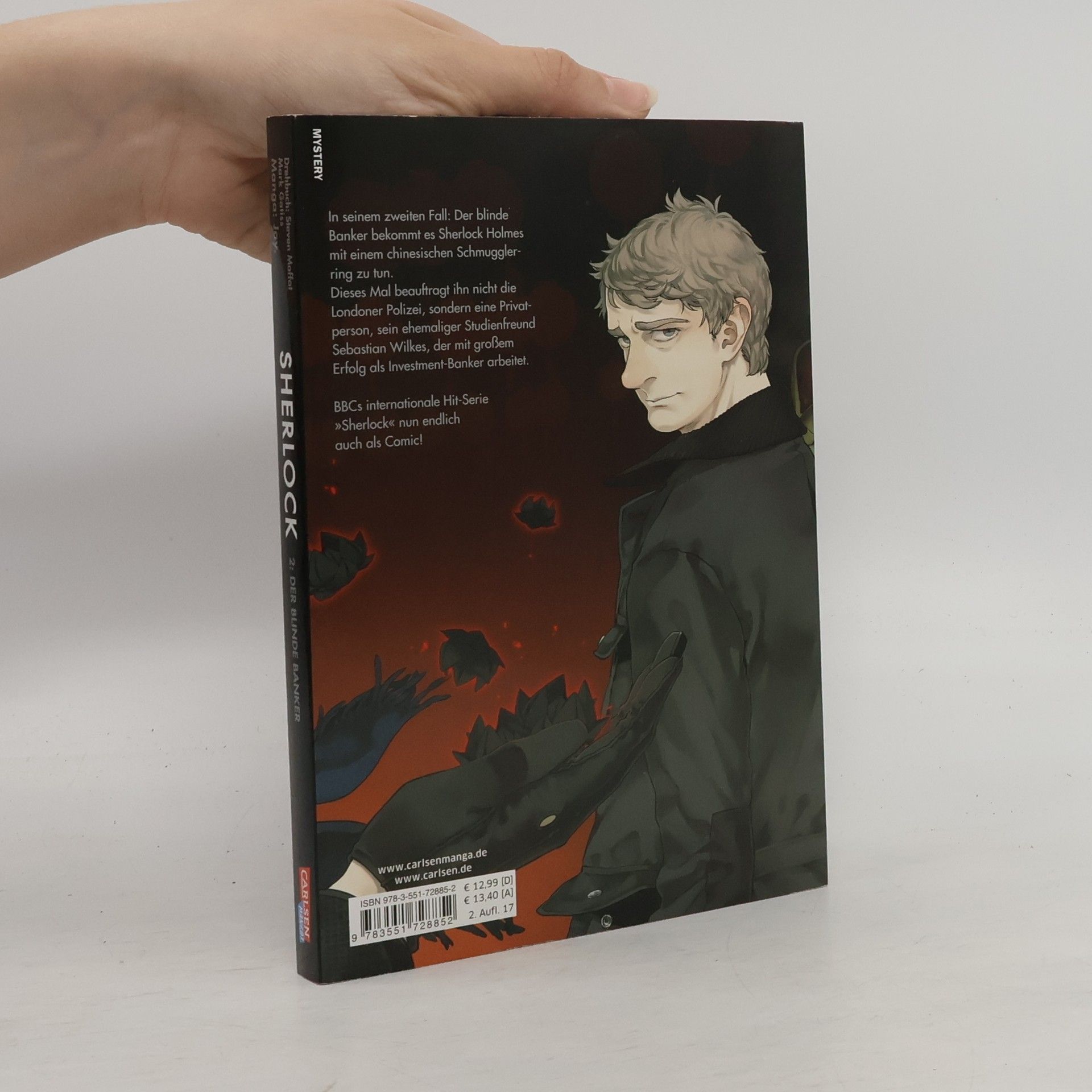 Steven Moffat Sherlock 2 : Der blinde Banker