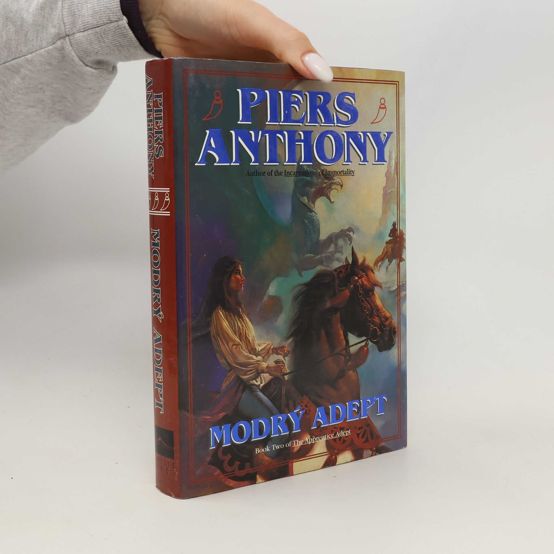 Piers Anthony Začínající adept 2. Modrý adept