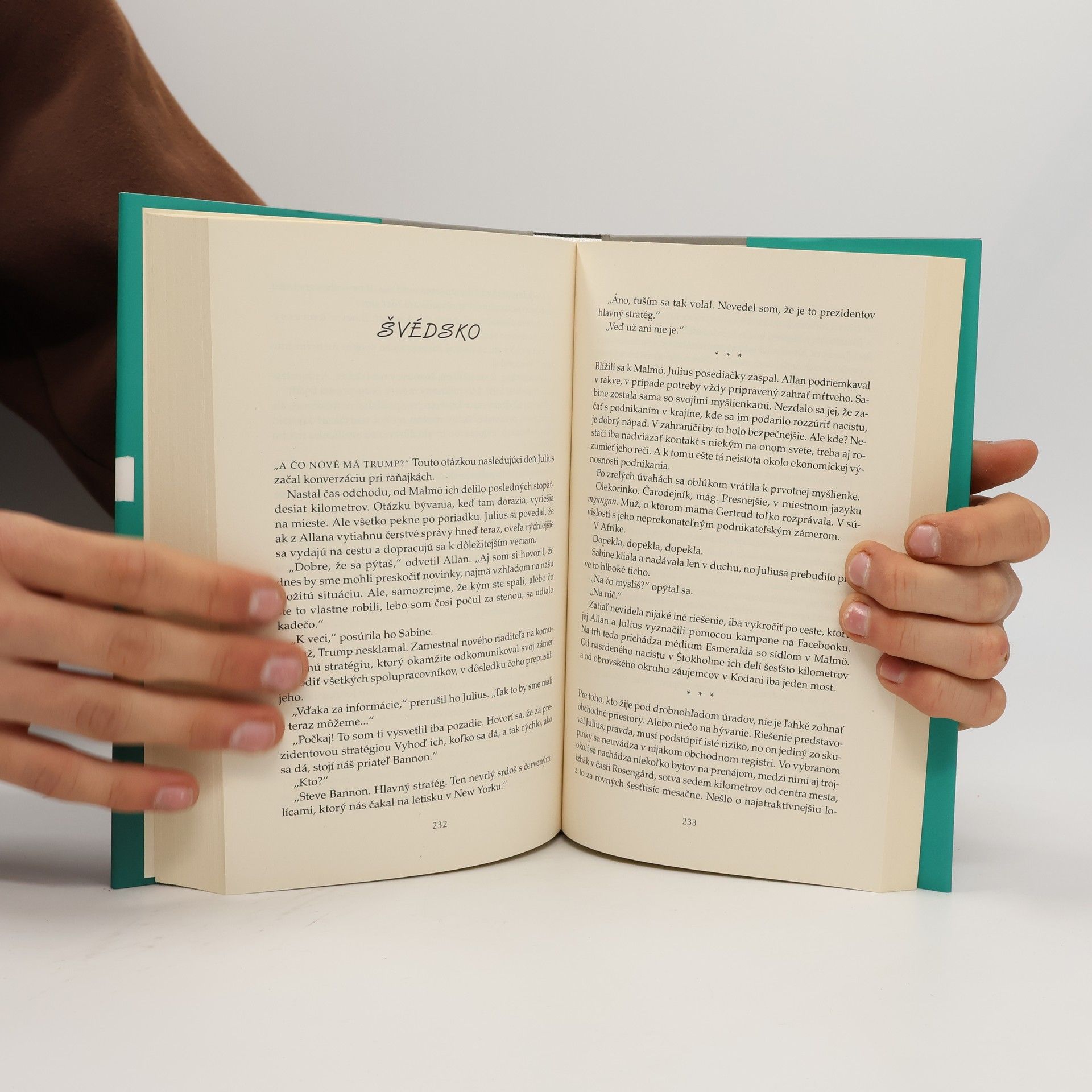 Jonas Jonasson Stojedenročný starček, ktorý sa obával, že priveľa myslí